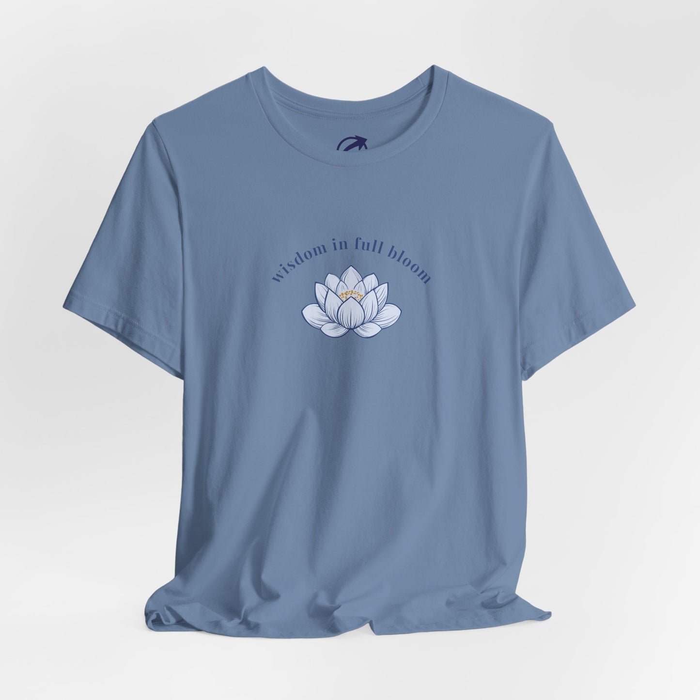 "Wisdom in Full Bloom" Unisex Tee - #NoPauseForMenopause