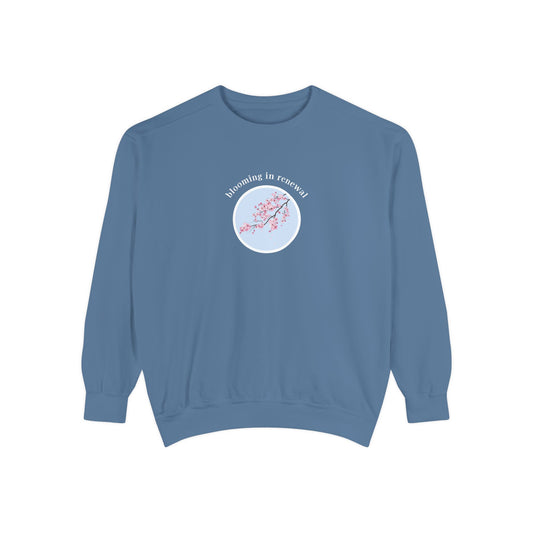 "Blooming In Renewal" Sweatshirt - #NoPauseForMenopause