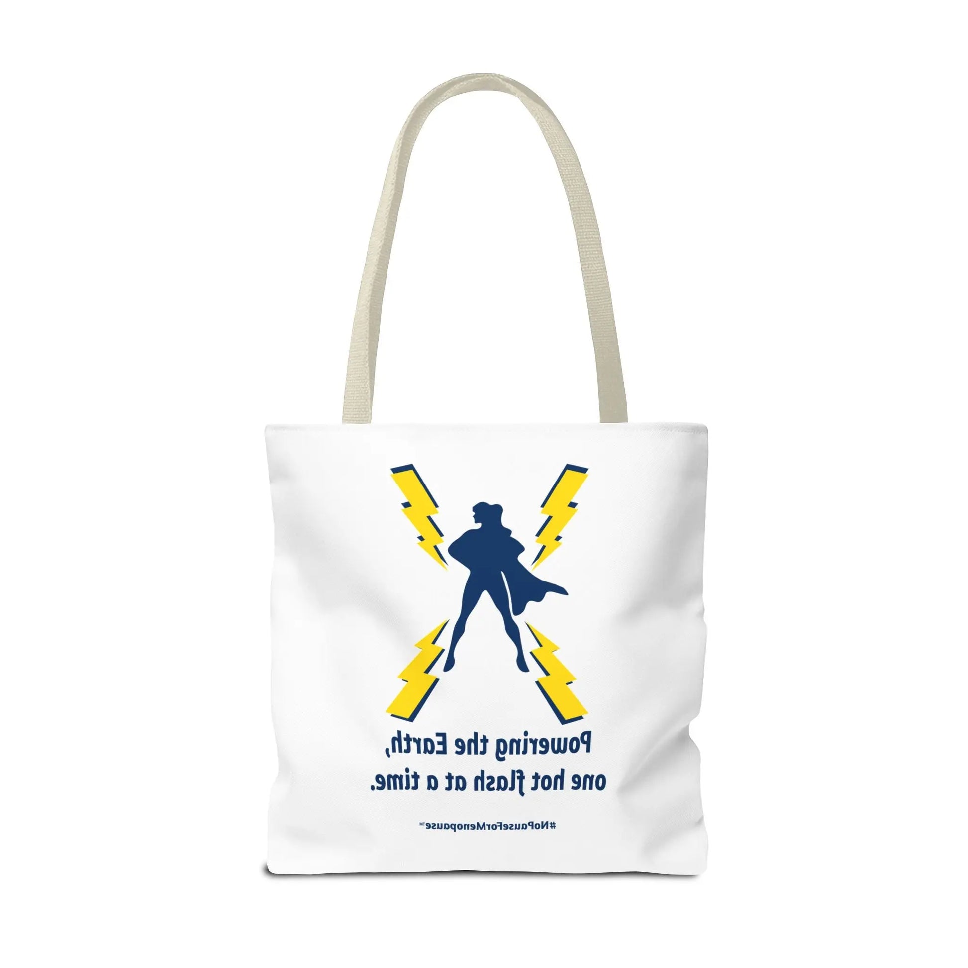 "Powering the Earth" Tote Bag Printify