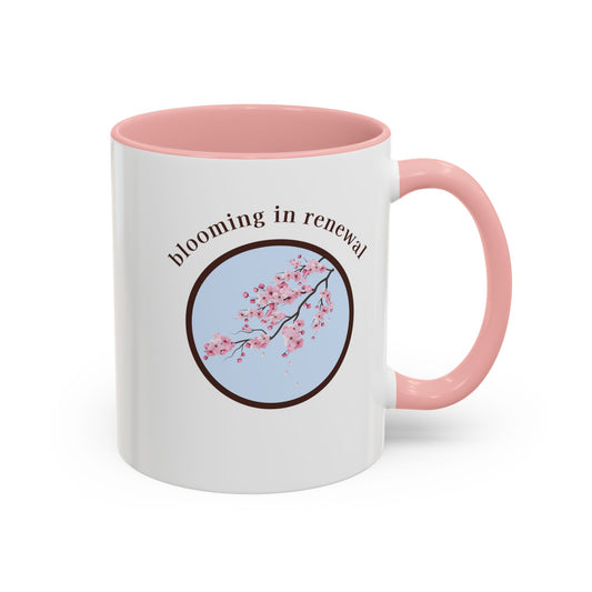 "Blooming In Renewal" Mug - #NoPauseForMenopause