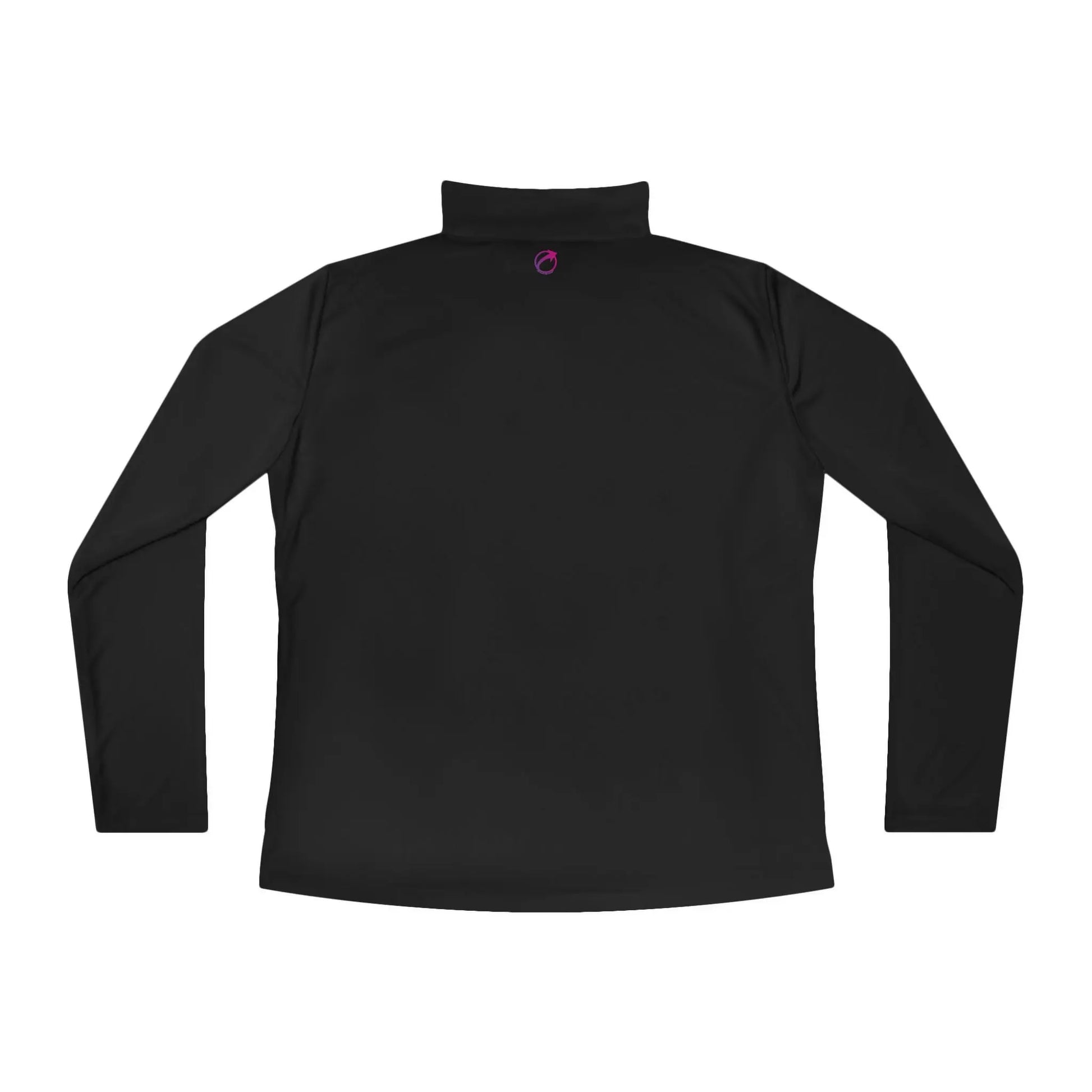 "Perimenopausal" Ladies Quarter-Zip Pullover Printify