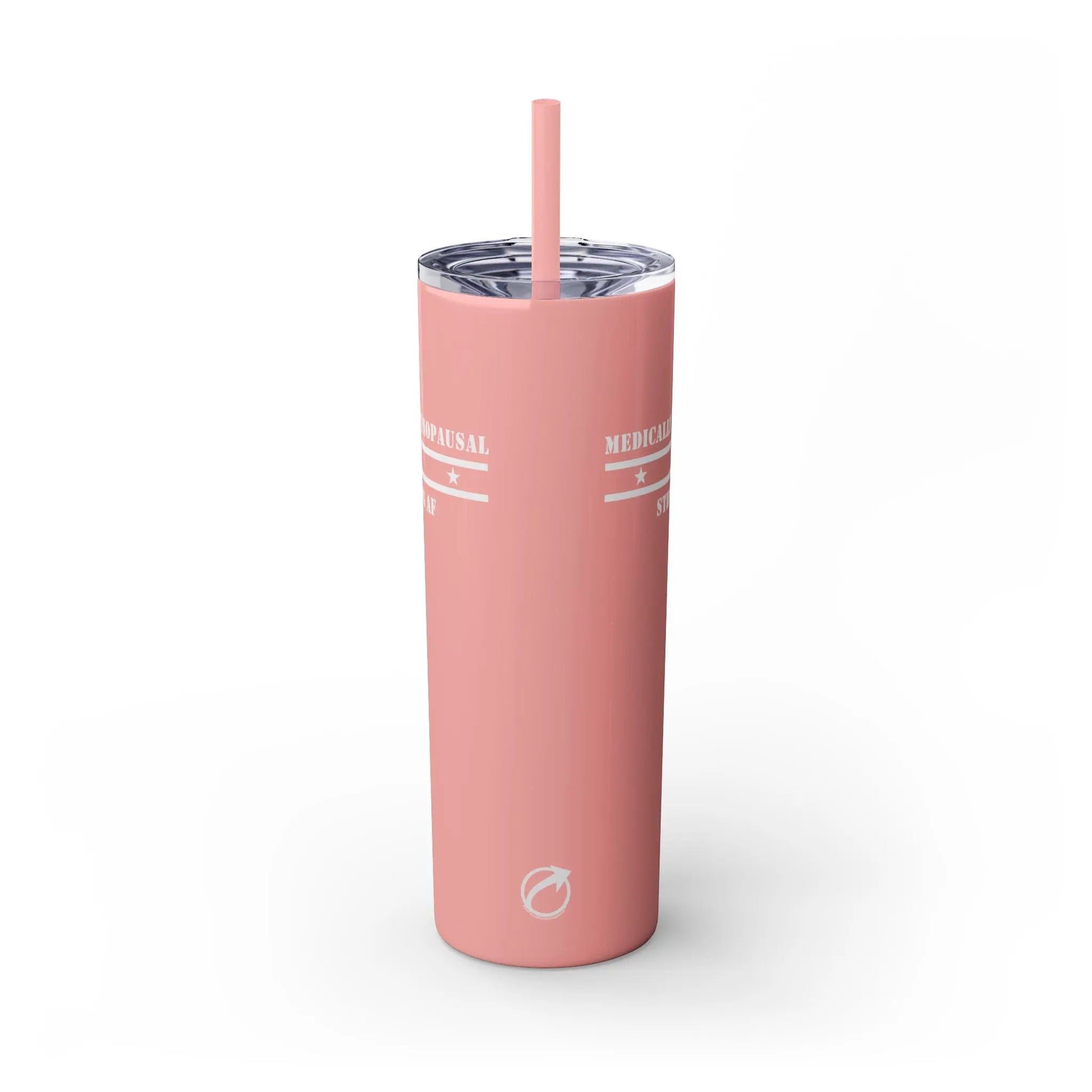 "Medically Menopausal: Strong AF" Tumbler Printify
