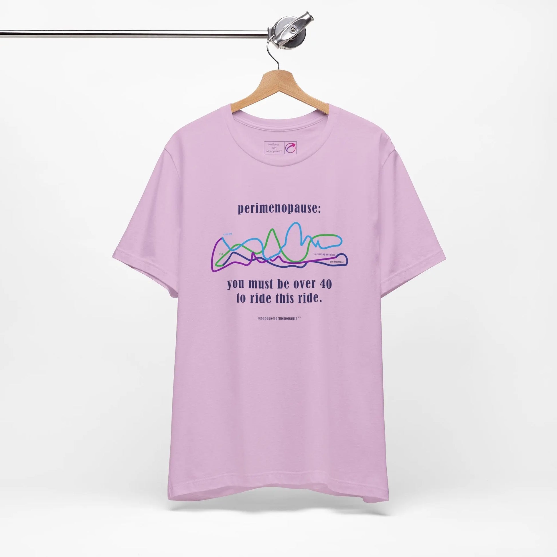 Perimenopause "Ride this Ride" Unisex Tee Printify