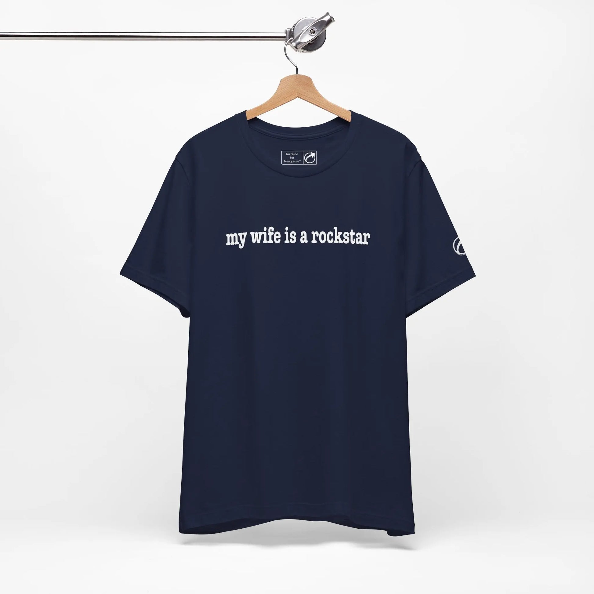 "My Wife Is A Rockstar" Tee Printify