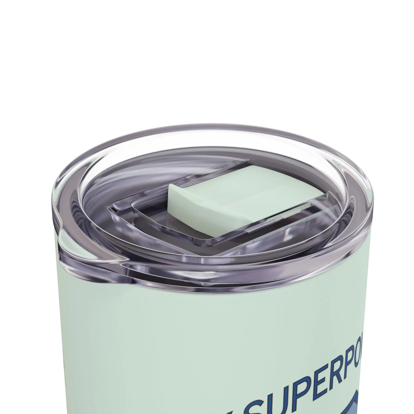 "My Superpower: Zero Cares Given" Tumbler Printify