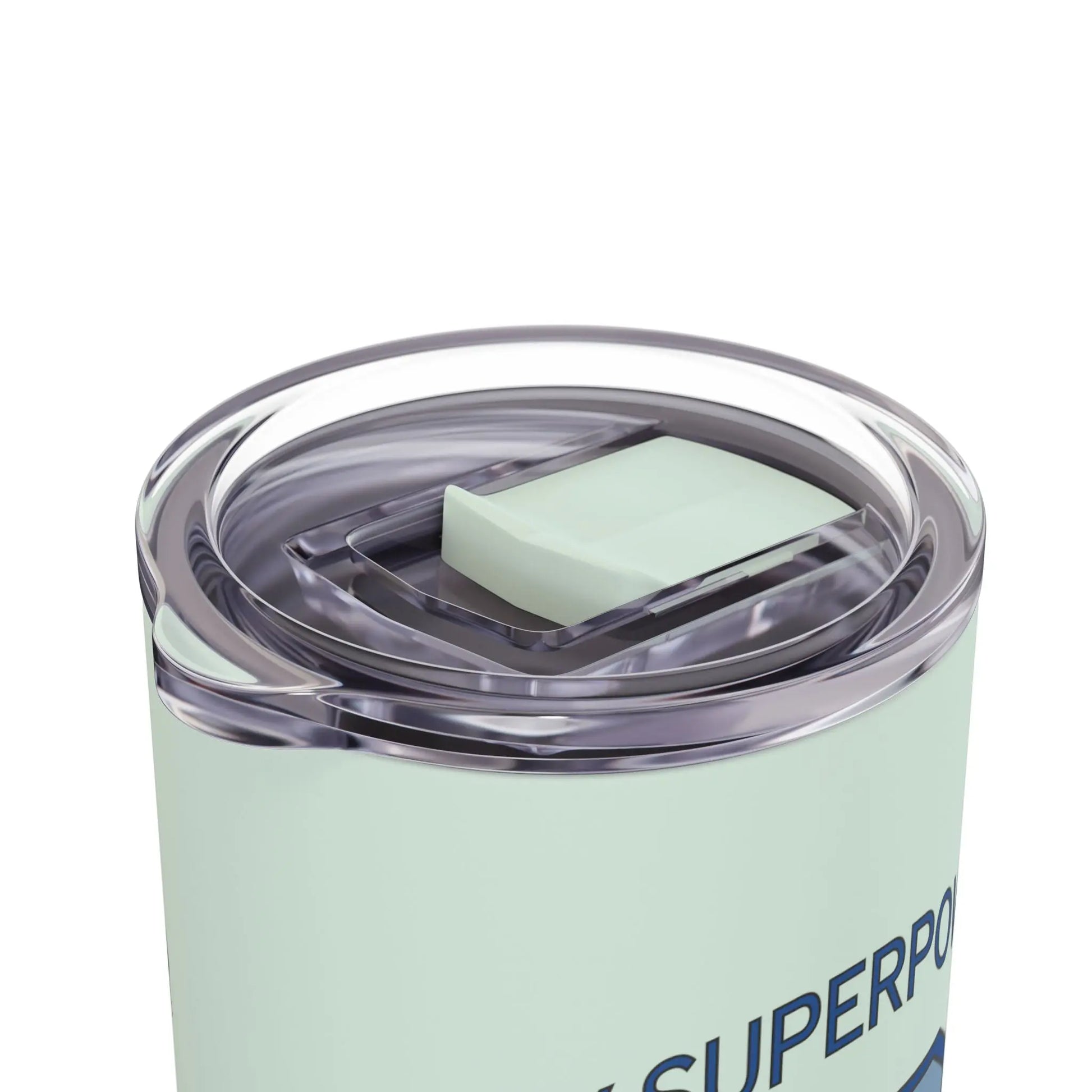 "My Superpower: Zero Cares Given" Tumbler Printify