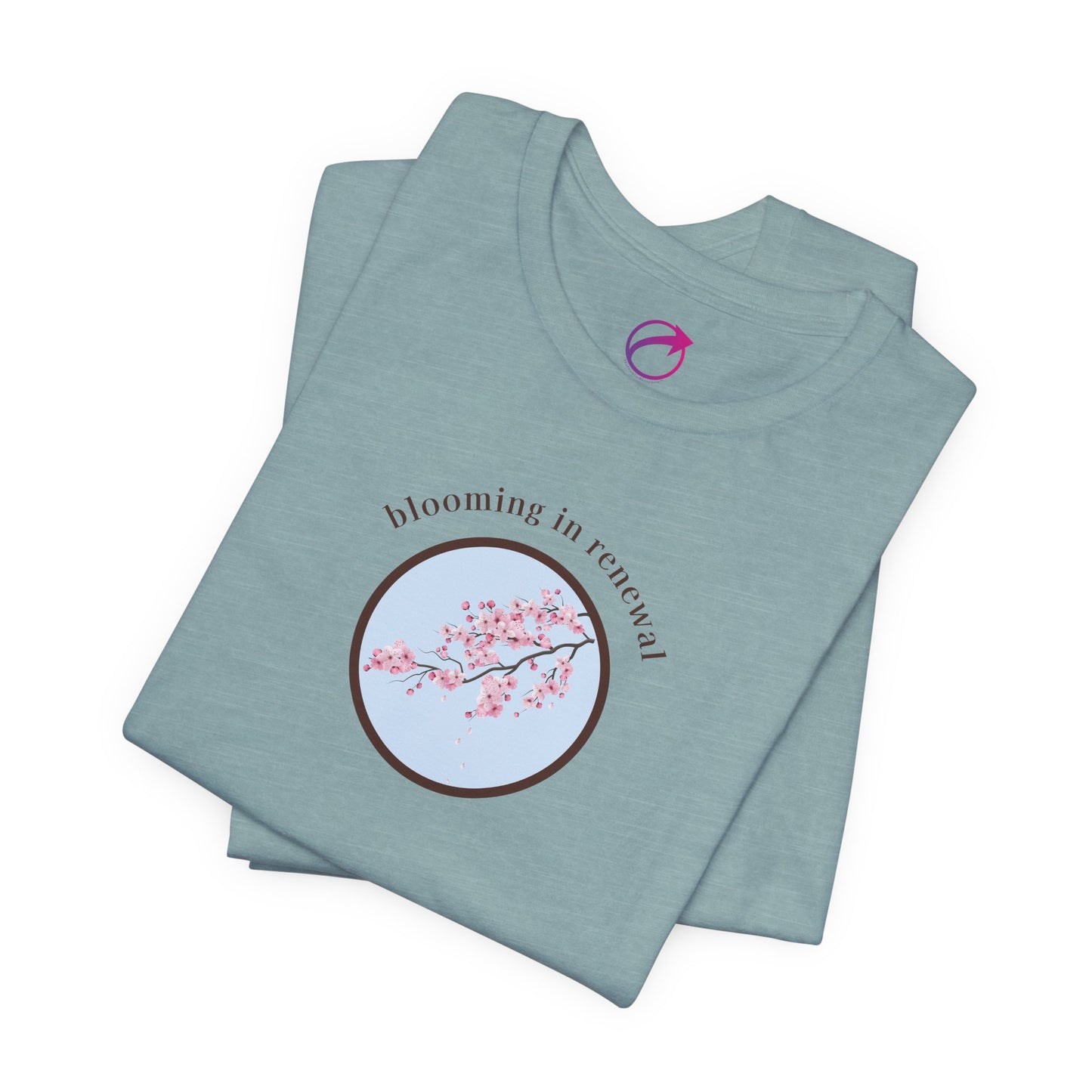 "Blooming In Renewal" Unisex Tee - #NoPauseForMenopause
