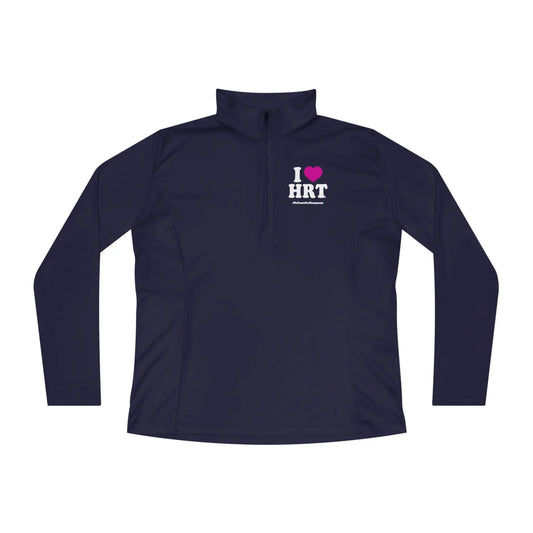 "I Heart HRT" Ladies Pullover - #NoPauseForMenopause