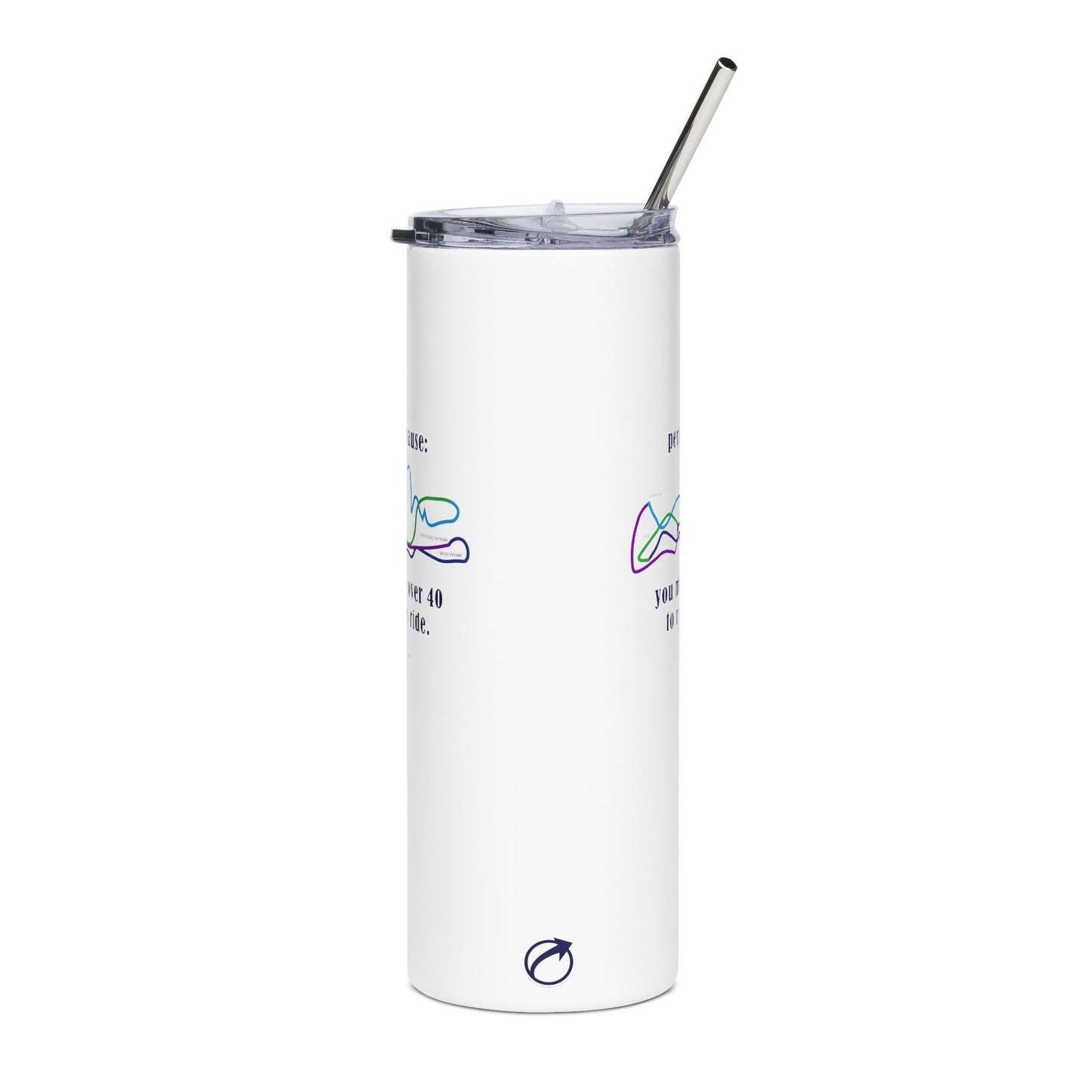 Perimenopause "Ride This Ride" Tumbler - #NoPauseForMenopause