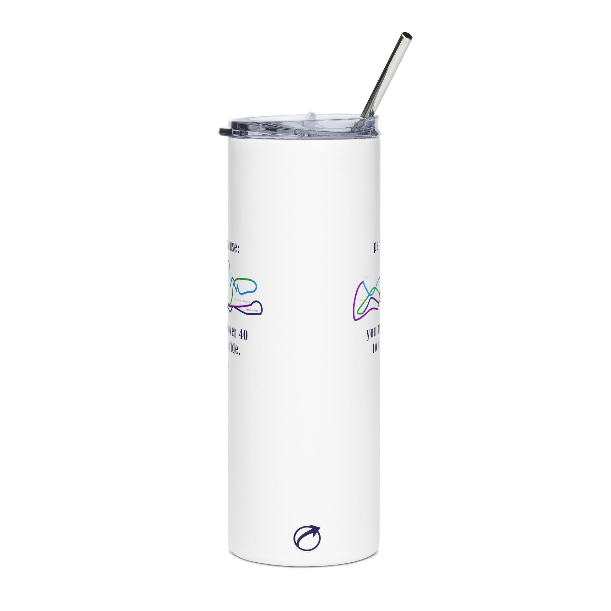 Perimenopause "Ride This Ride" Tumbler - #NoPauseForMenopause