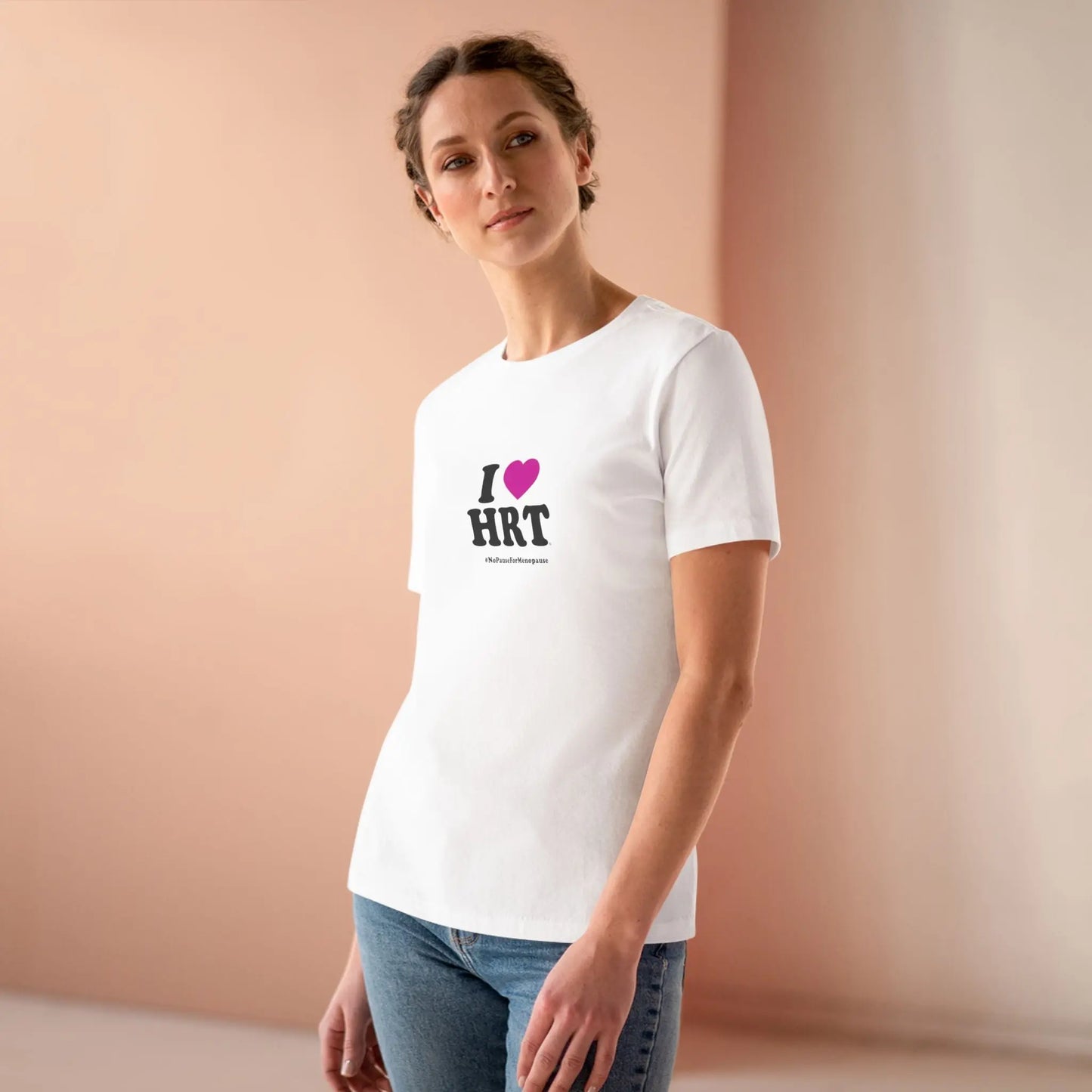 "I Heart HRT" Tee - #NoPauseForMenopause