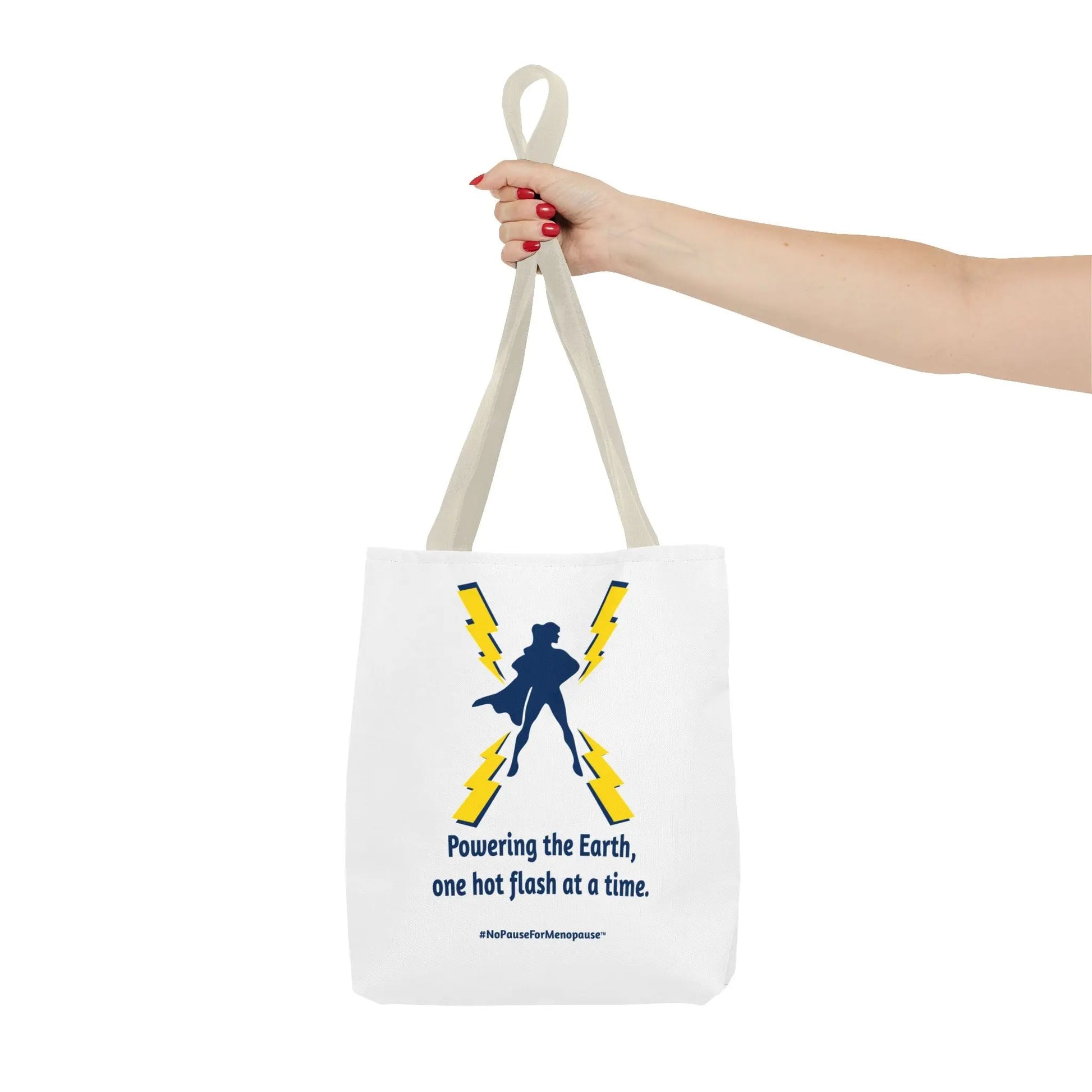 "Powering the Earth" Tote Bag Printify