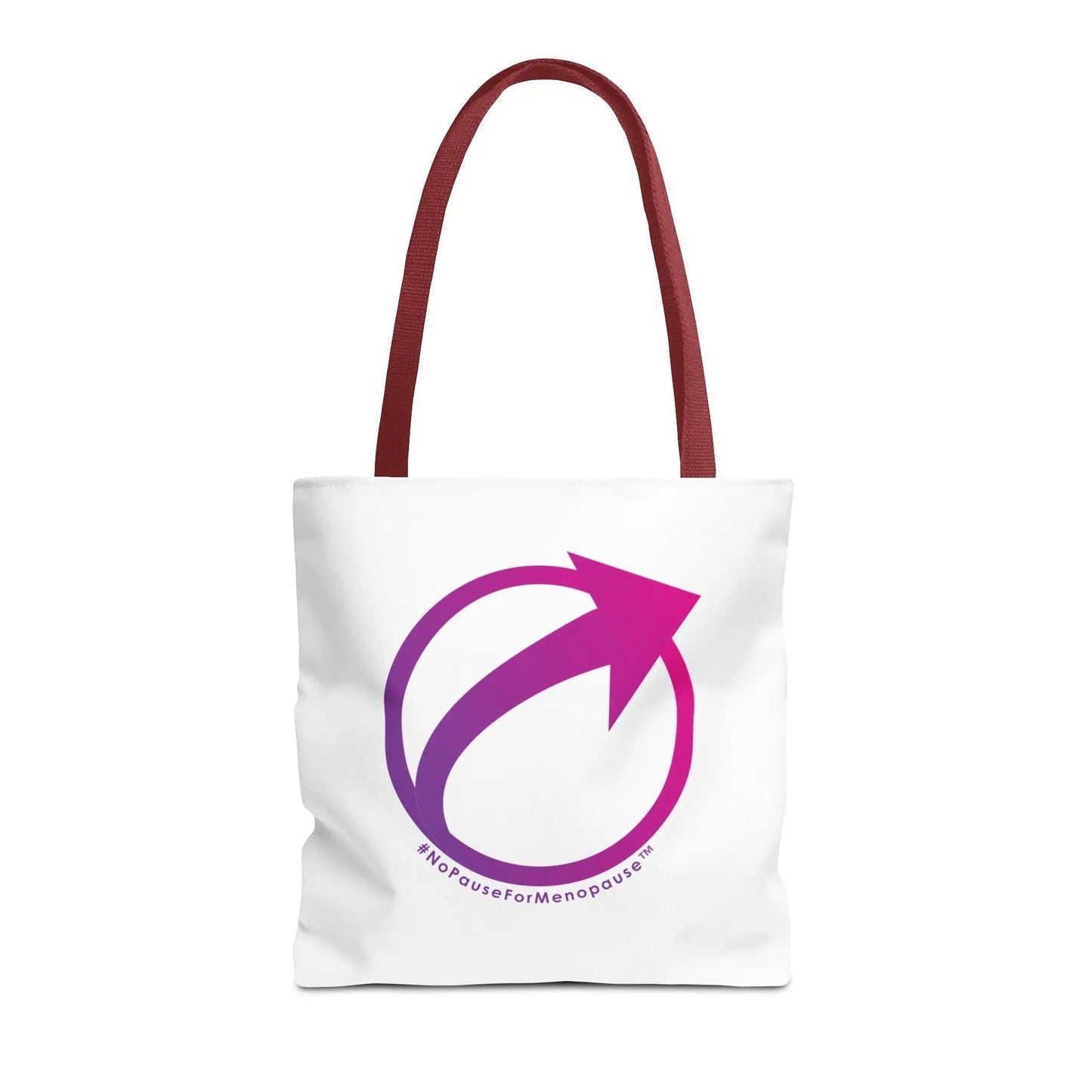 "#NoPauseForMenopause" Tote Bag Printify