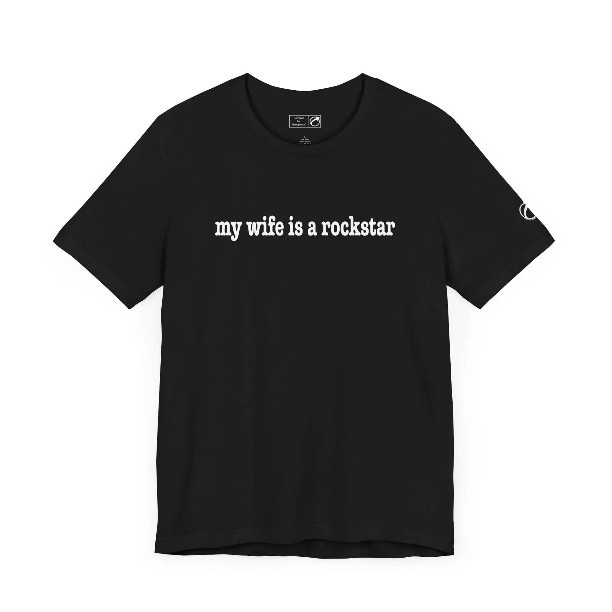 "My Wife Is A Rockstar" Tee Printify