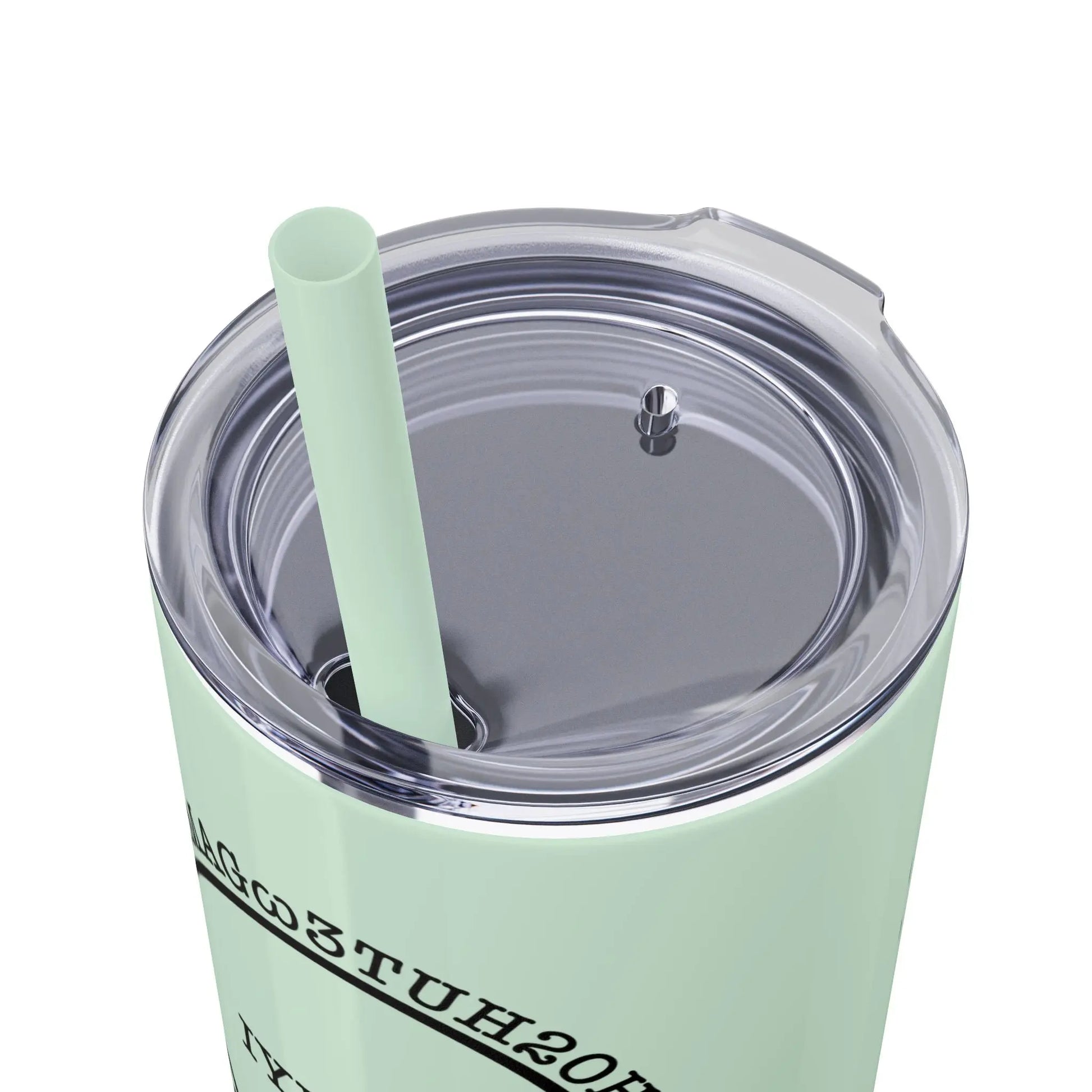"IYKYK" Skinny Tumbler with Straw Printify