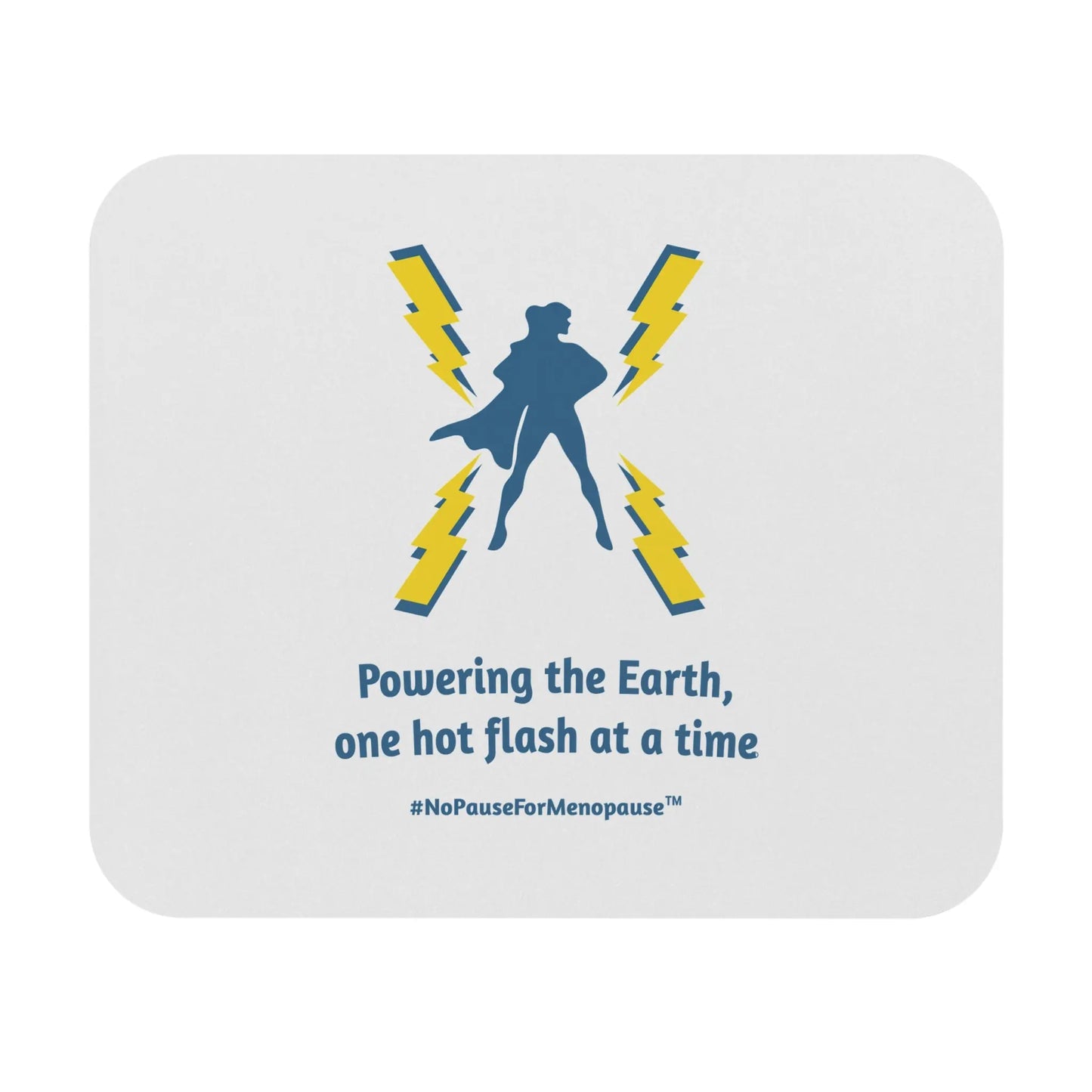 "Powering the Earth" Mouse Pad (Rectangle) Printify