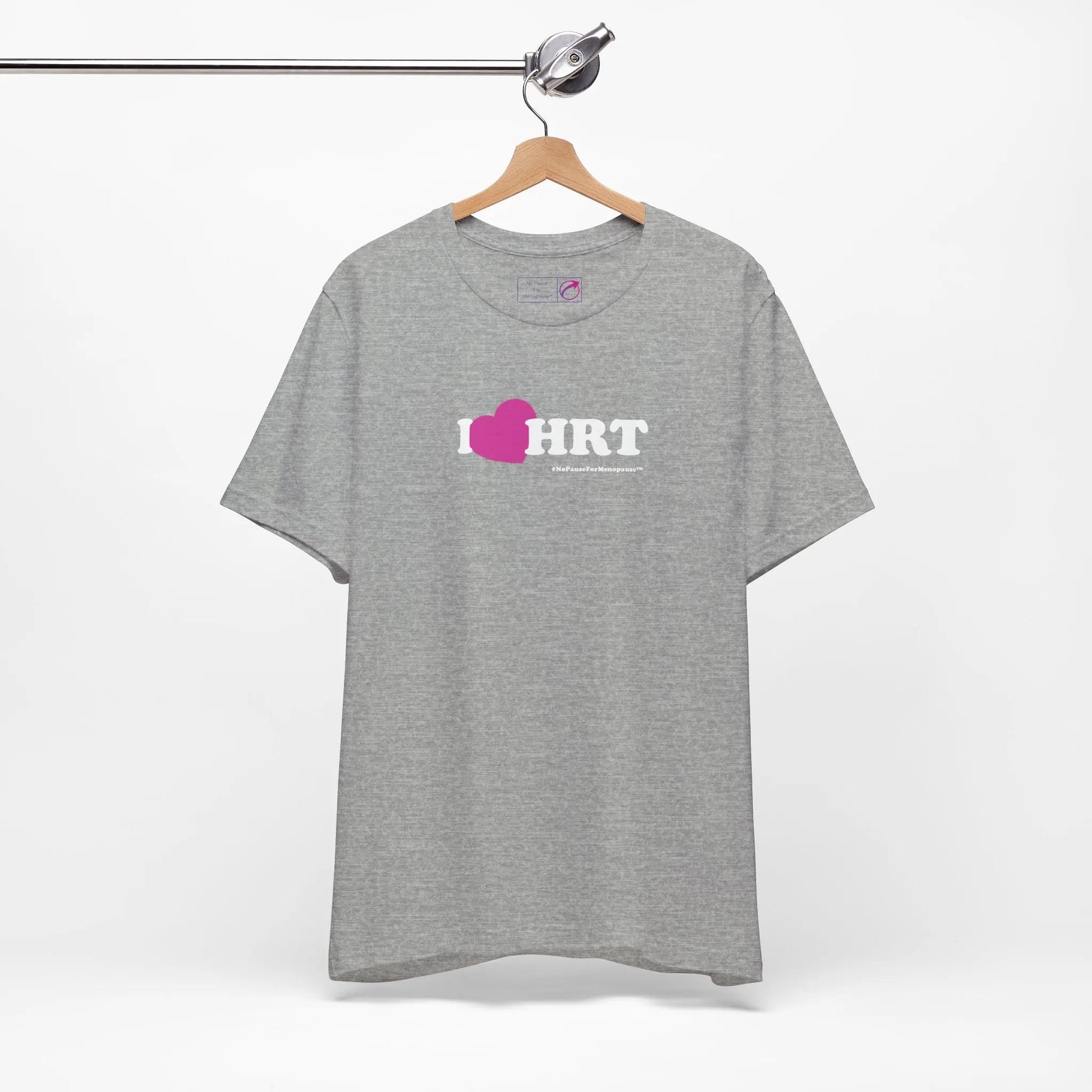 "I Heart HRT" Unisex Tee (Linear) Printify