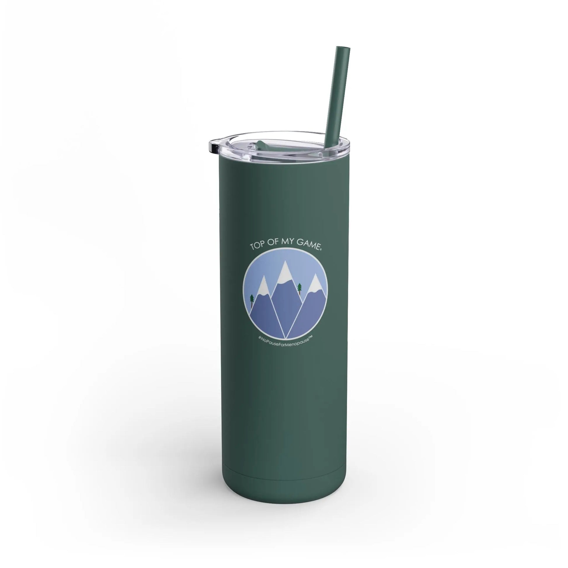 "Top of My Game" Skinny Tumbler Printify