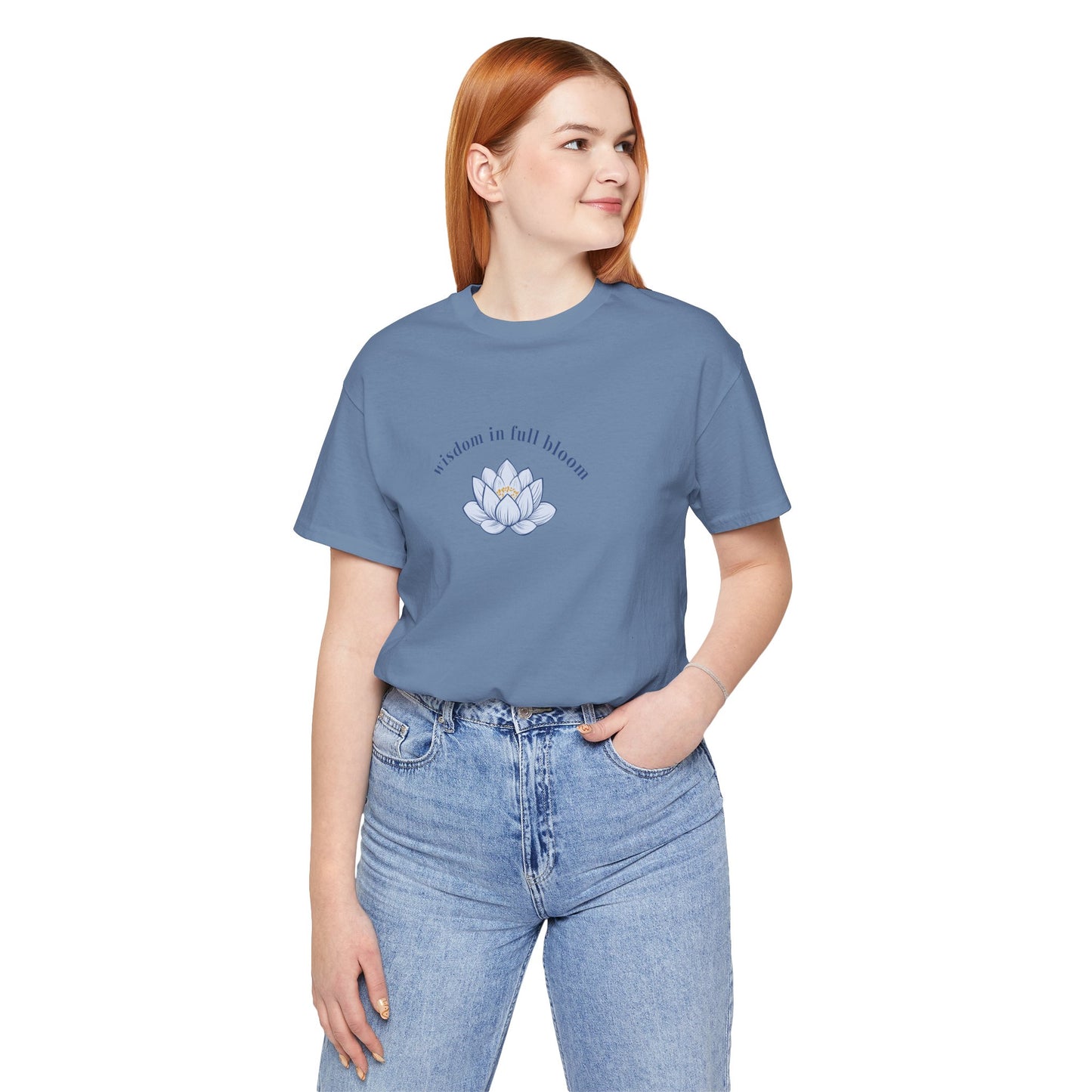 "Wisdom in Full Bloom" Unisex Tee - #NoPauseForMenopause