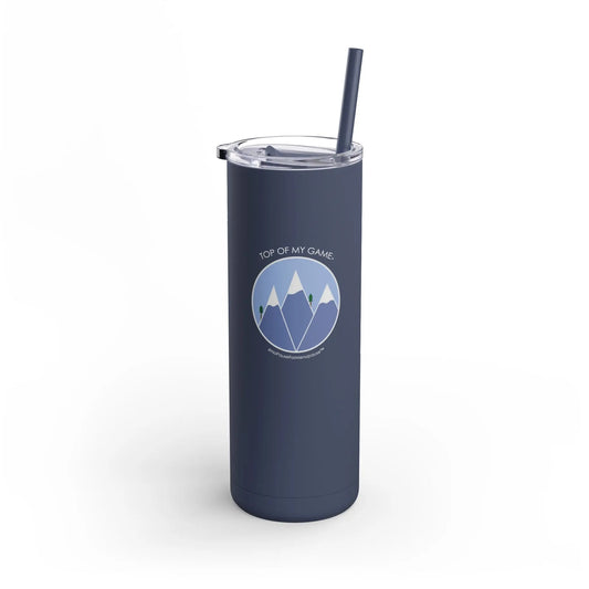 "Top of My Game" Skinny Tumbler Printify