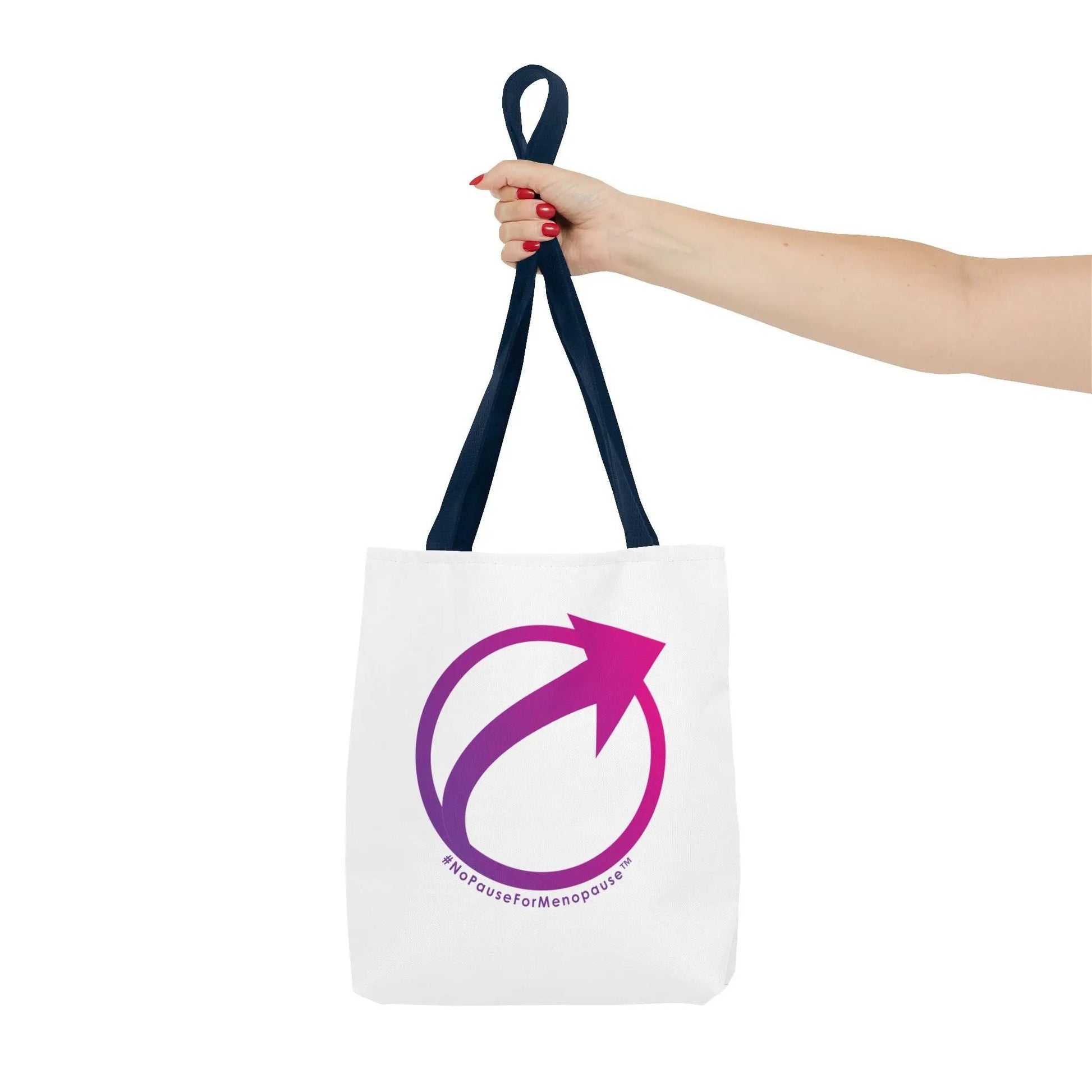 "#NoPauseForMenopause" Tote Bag Printify