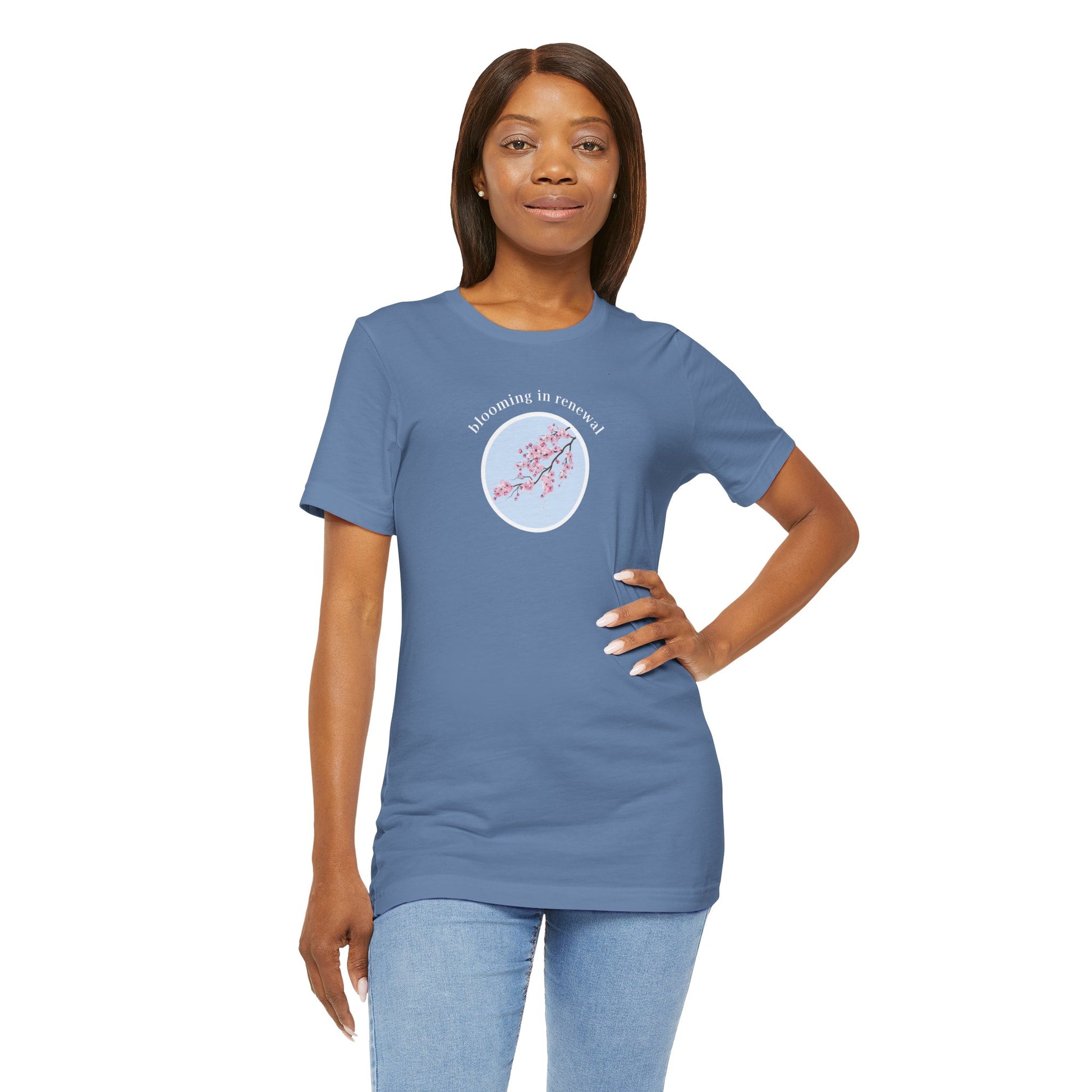 "Blooming In Renewal" Unisex Tee - #NoPauseForMenopause