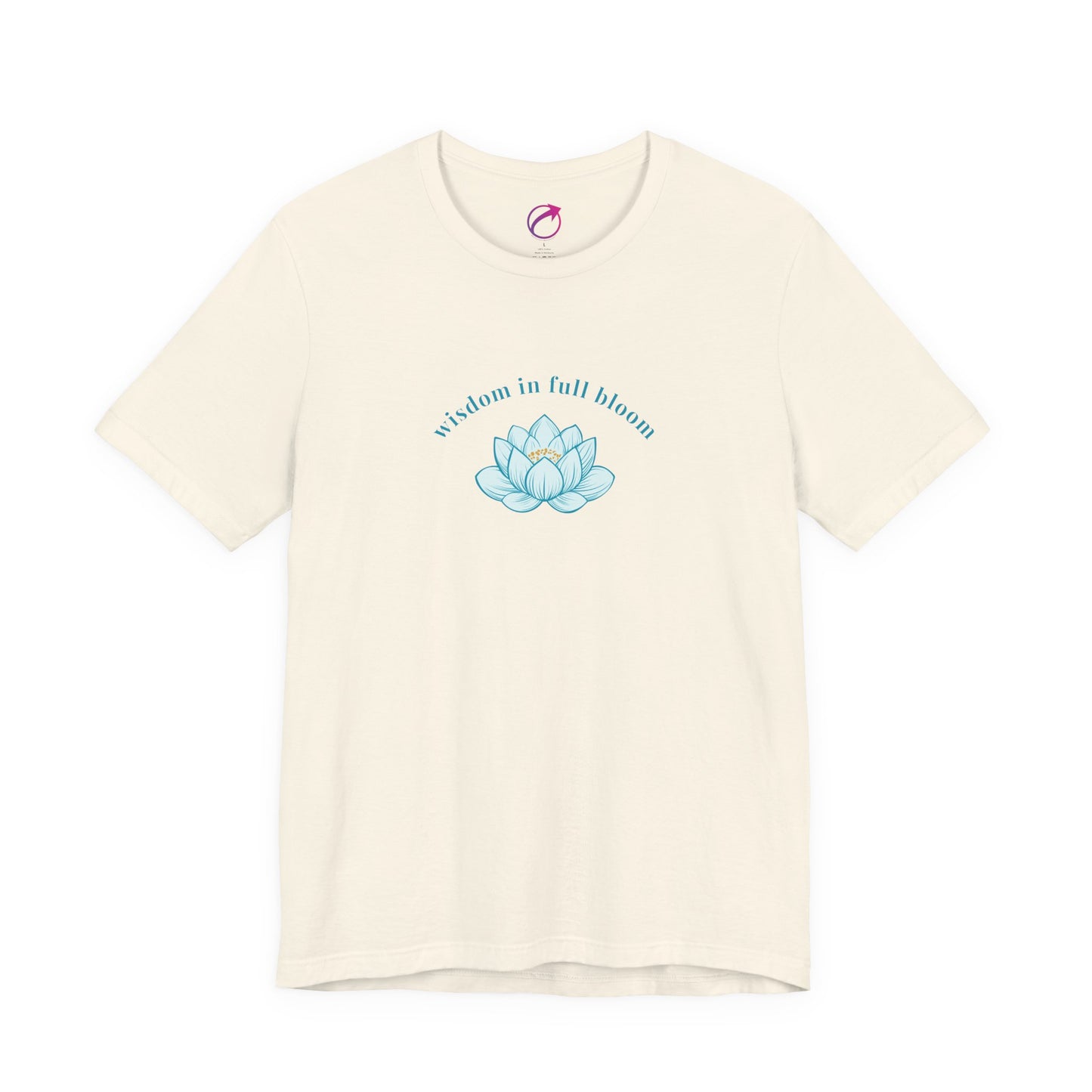 "Wisdom in Full Bloom" Unisex Tee - #NoPauseForMenopause