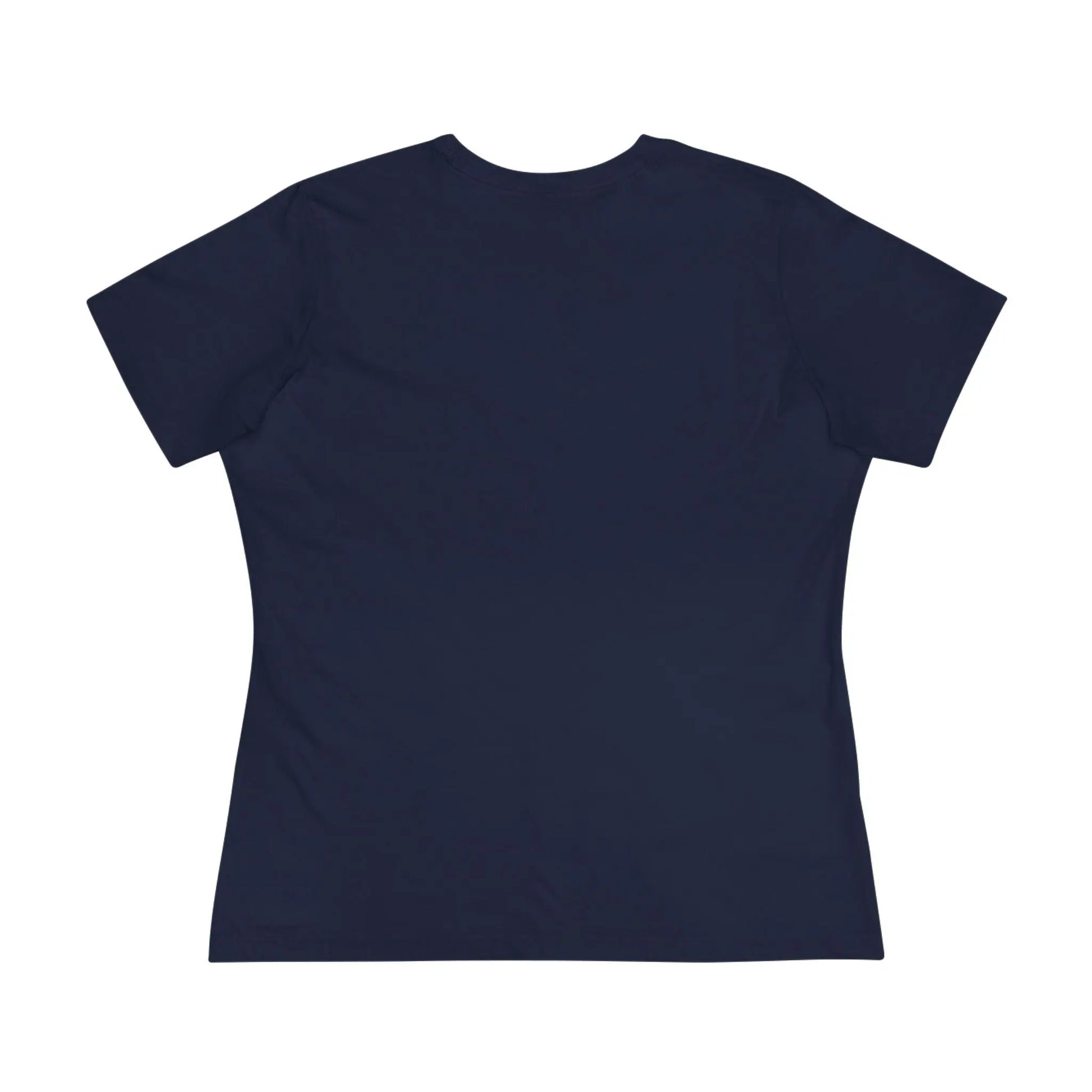 Back of Navy Blue "Top of My Game" Tee - #NoPauseForMenopause