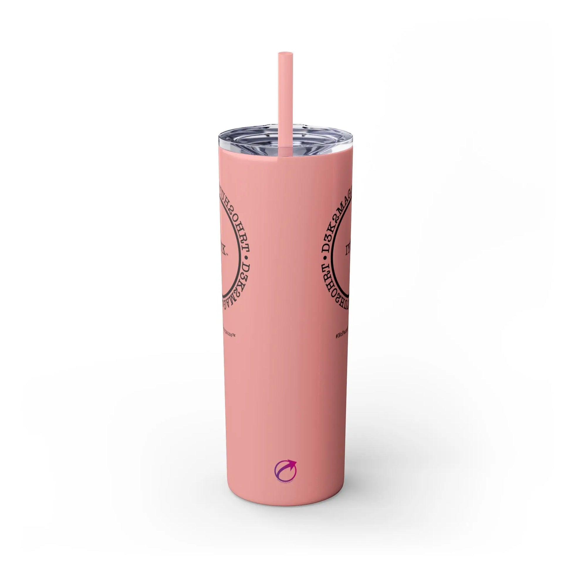 "IYKYK" Skinny Tumbler with Straw Printify