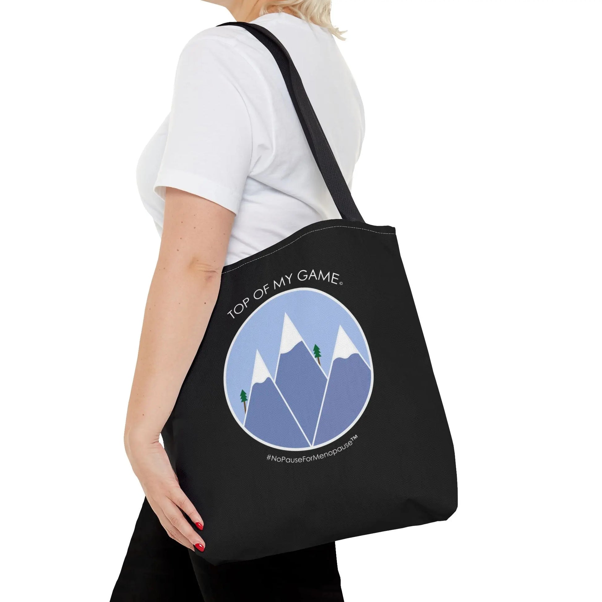 "Top of My Game" Tote Bag - #NoPauseForMenopause