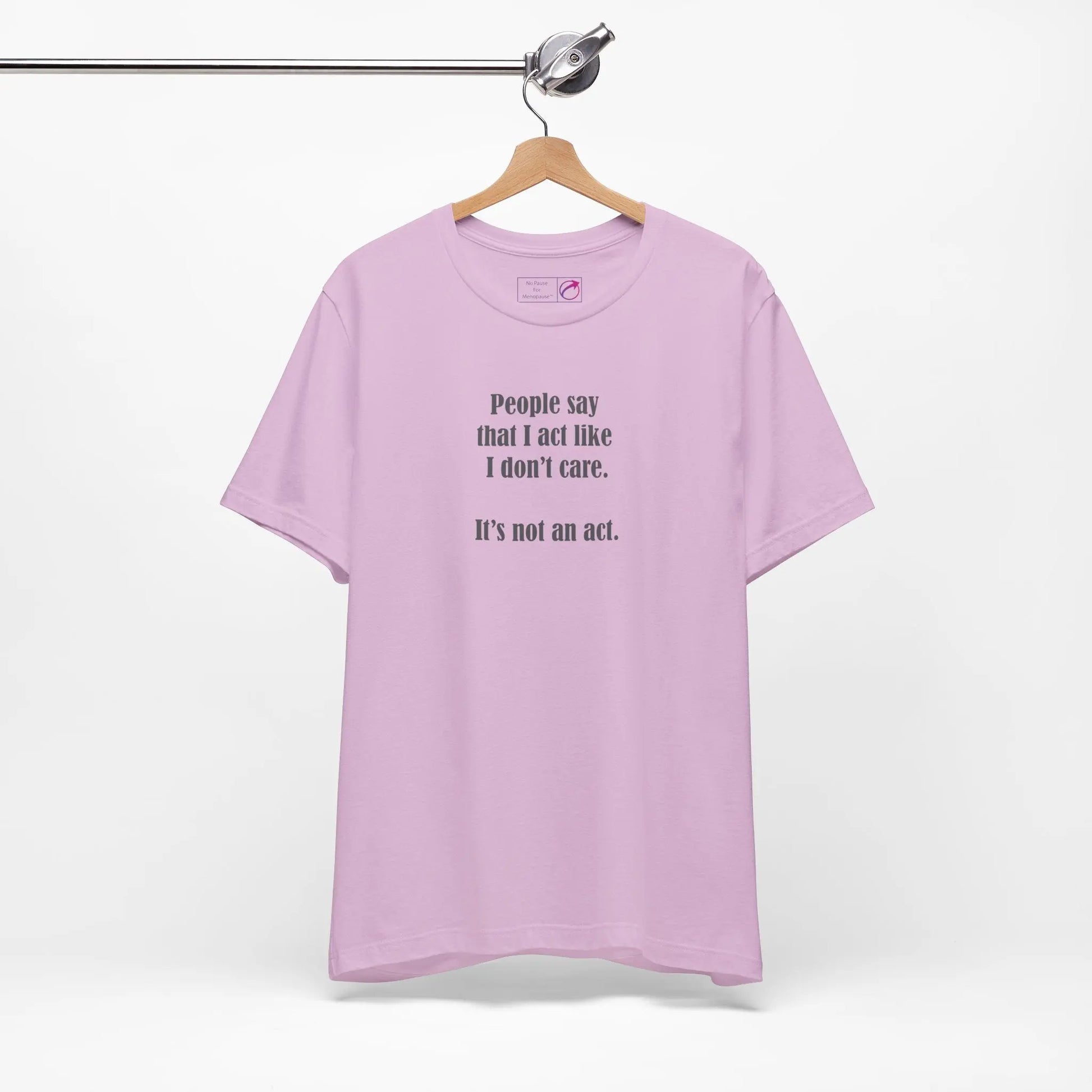 "I Don't Care" Unisex Tee Printify