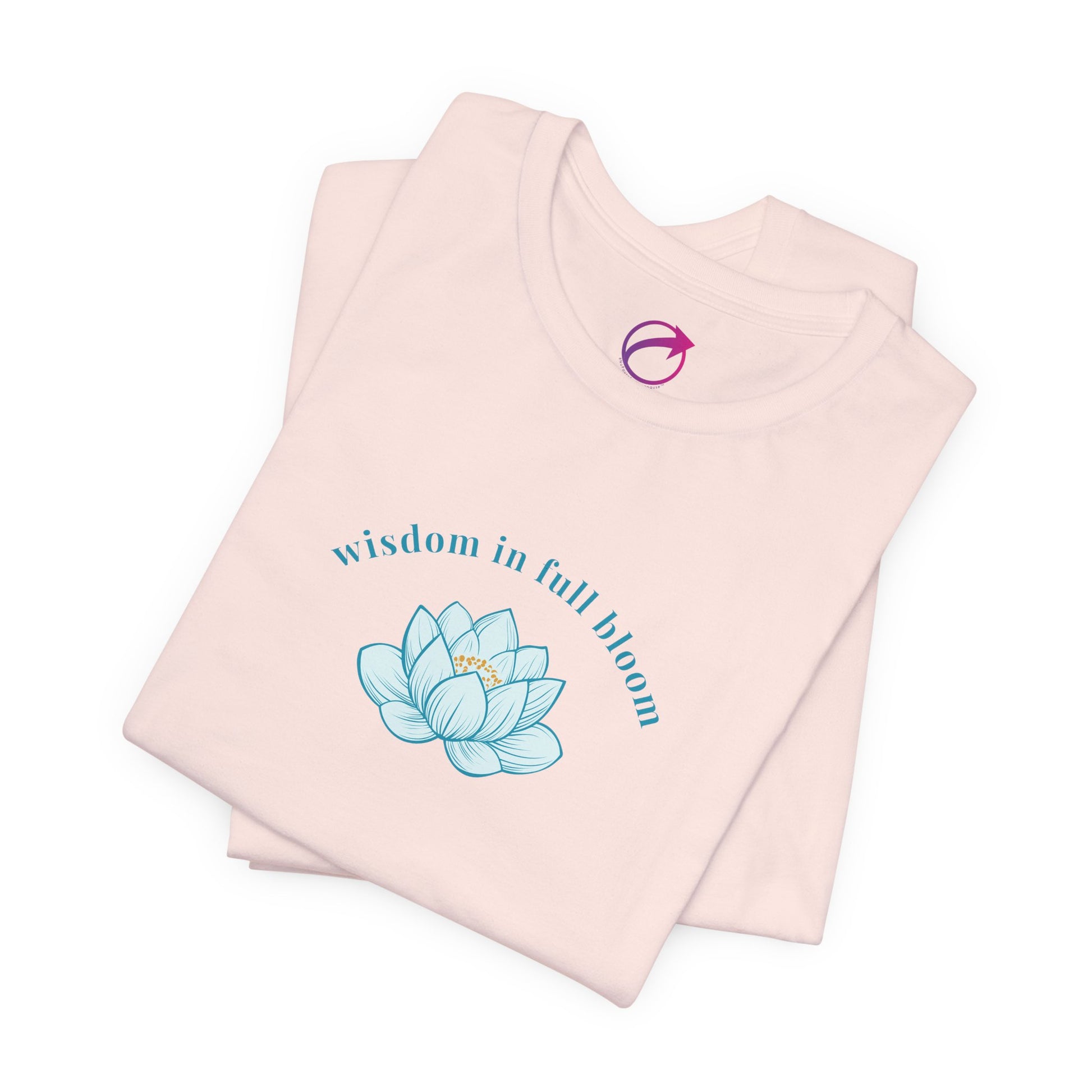 "Wisdom in Full Bloom" Unisex Tee - #NoPauseForMenopause