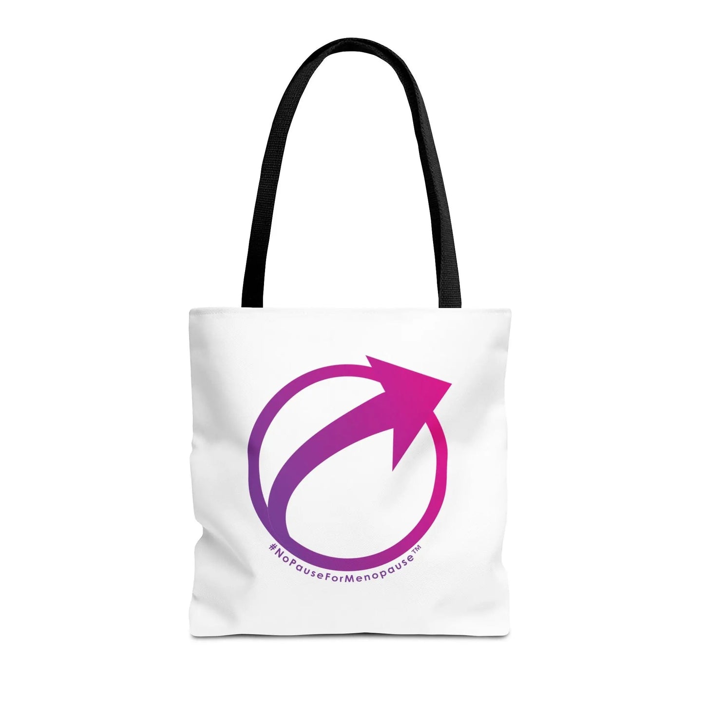 "#NoPauseForMenopause" Tote Bag Printify