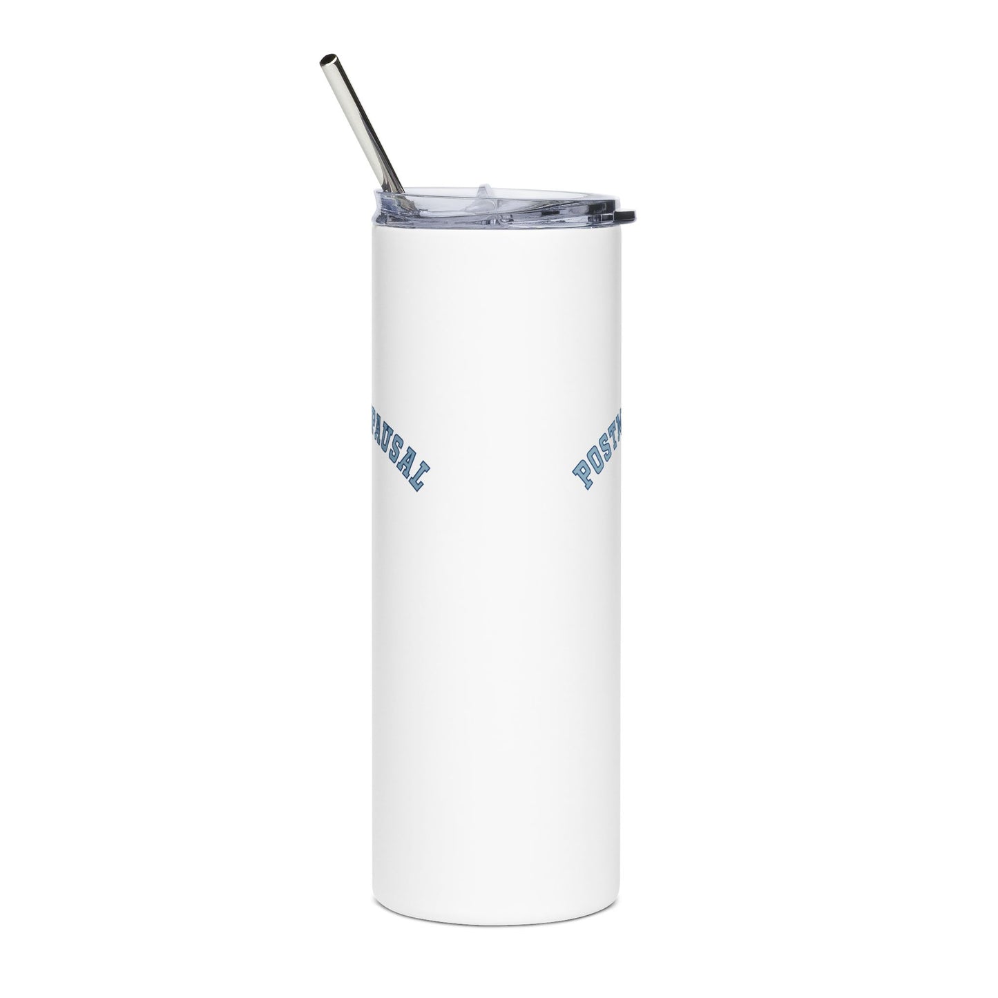 "Postmenopausal" Tumbler - #NoPauseForMenopause