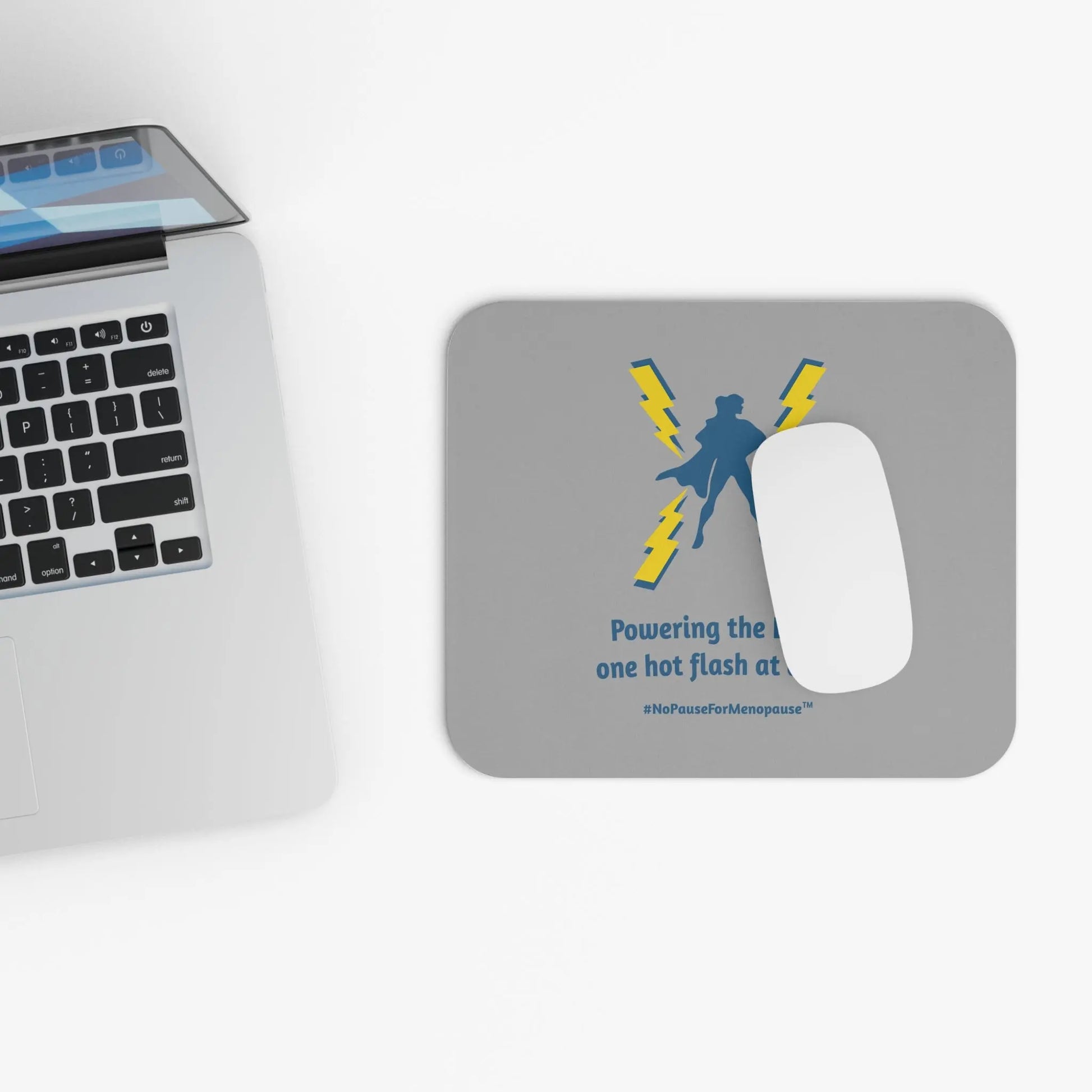 "Powering the Earth" Mouse Pad (Rectangle) Printify