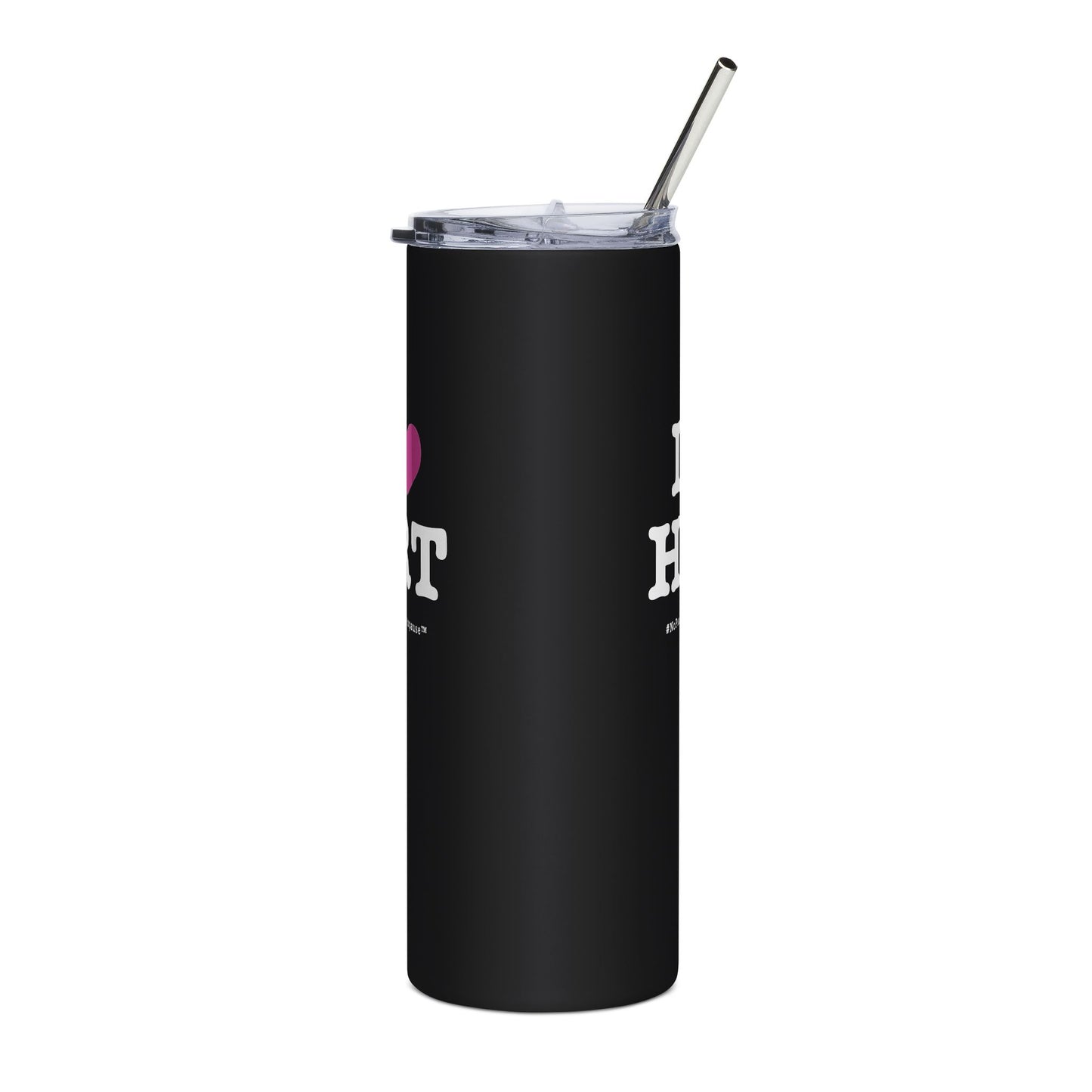 "I Heart HRT" Tumbler - #NoPauseForMenopause