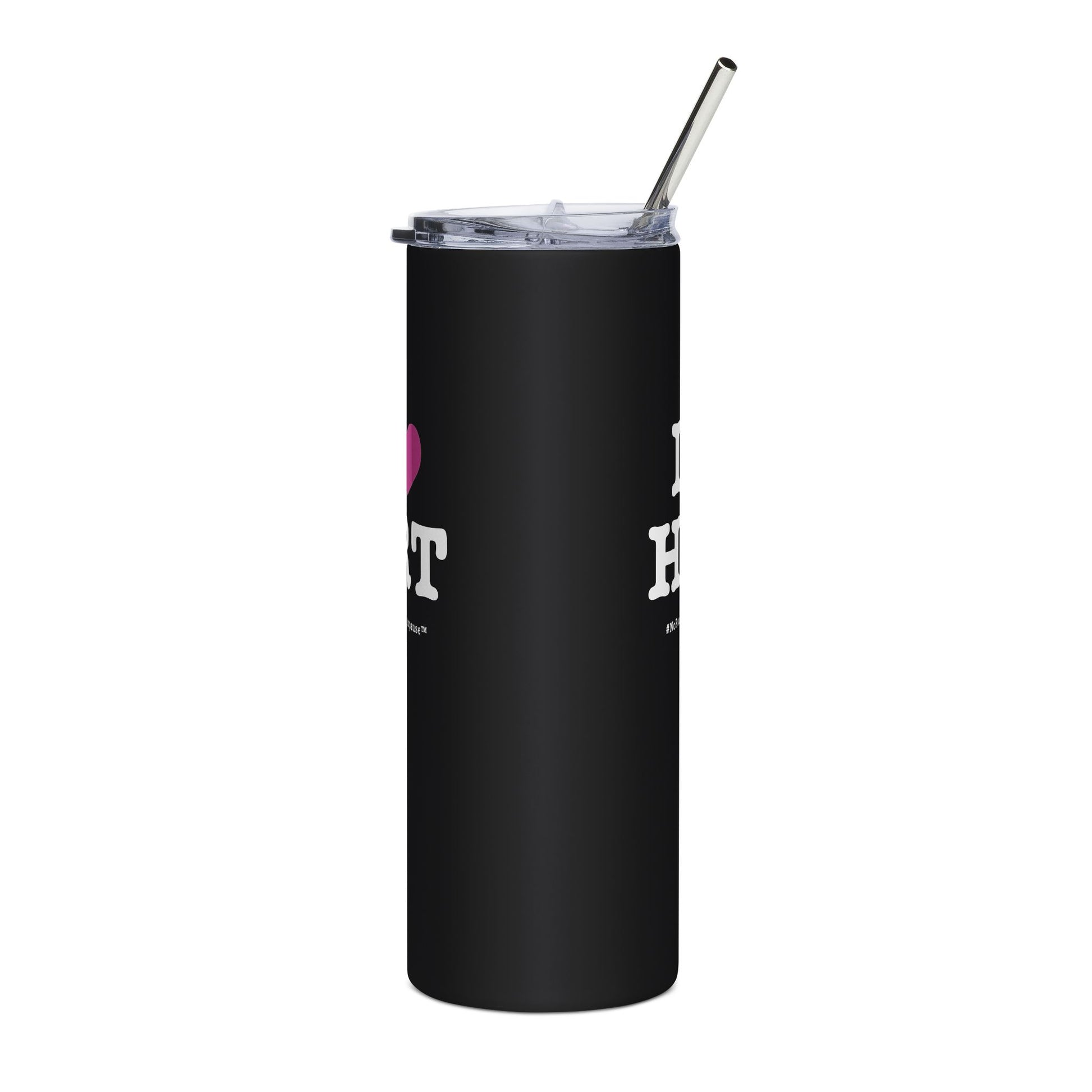 "I Heart HRT" Tumbler - #NoPauseForMenopause