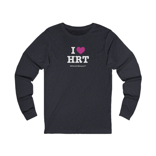 "I Heart HRT" Long Sleeve Printify