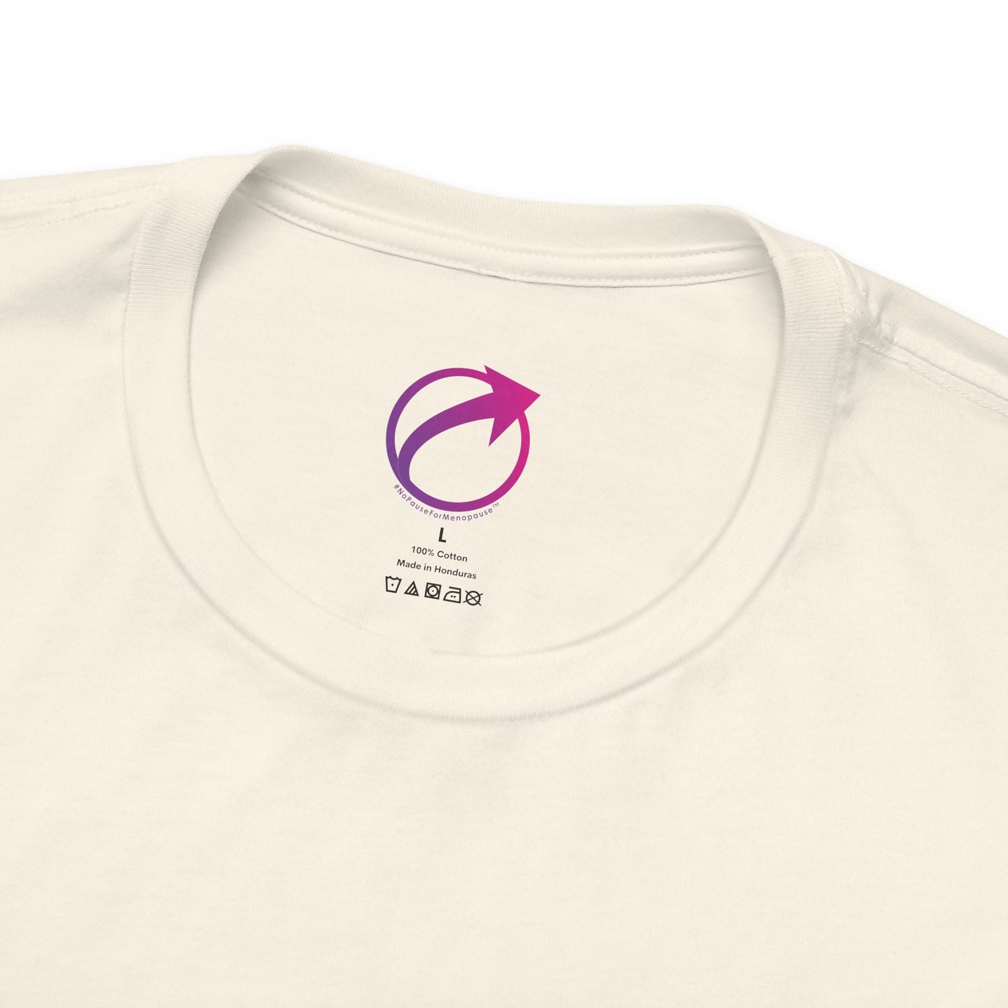 "Wisdom in Full Bloom" Unisex Tee - #NoPauseForMenopause