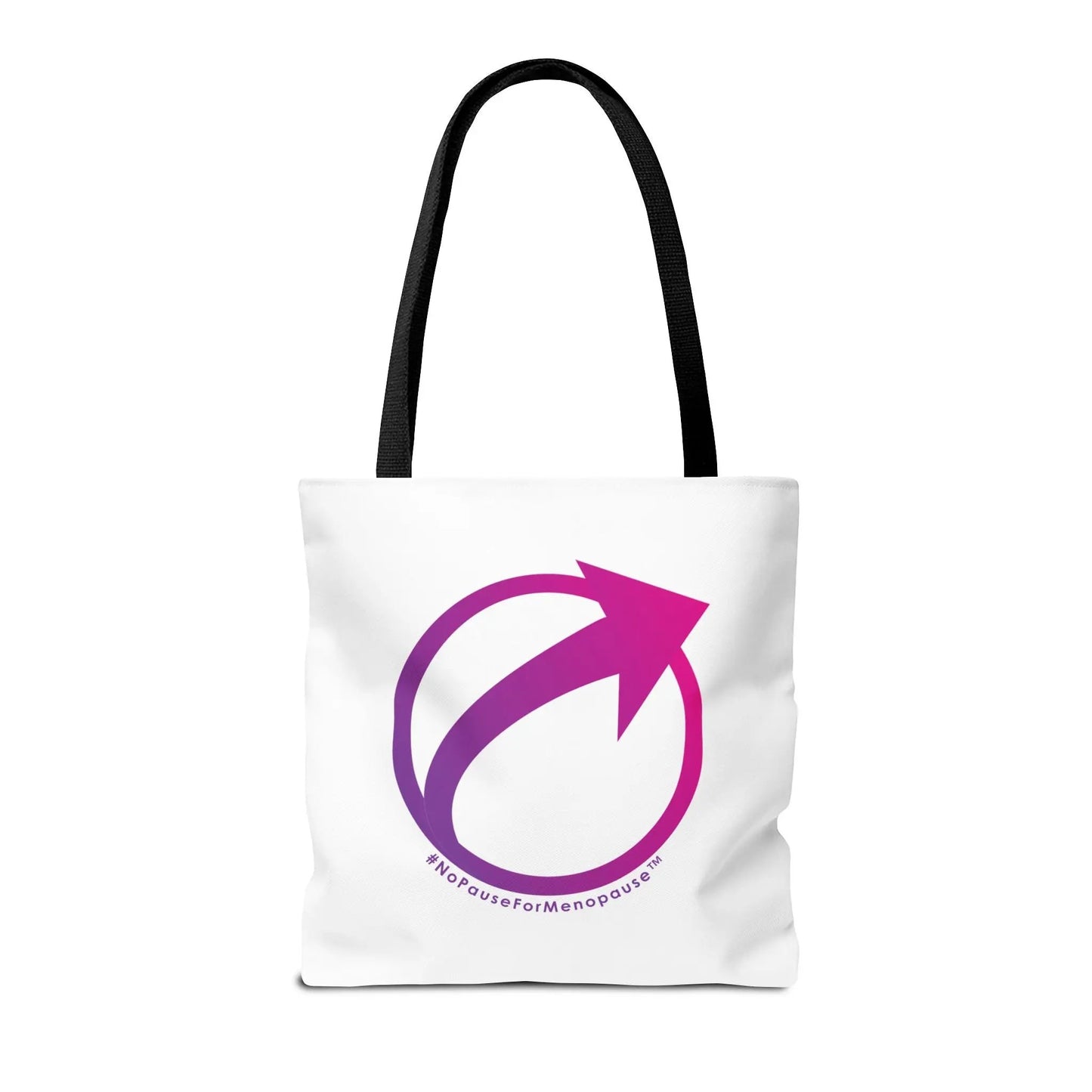 "#NoPauseForMenopause" Tote Bag Printify