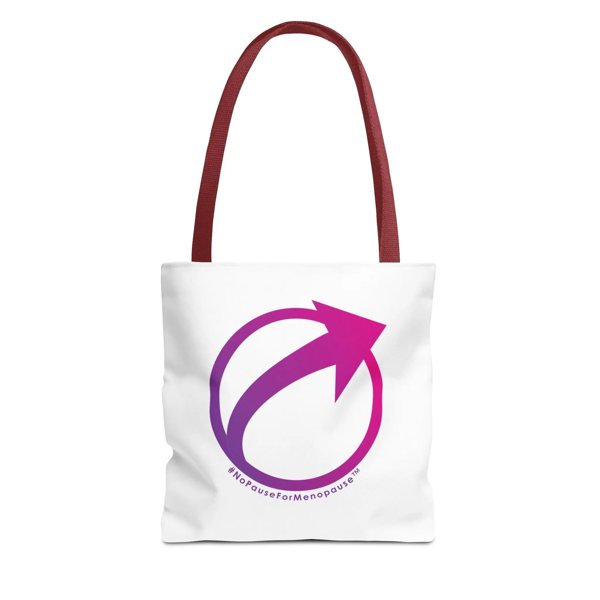 "#NoPauseForMenopause" Tote Bag Printify