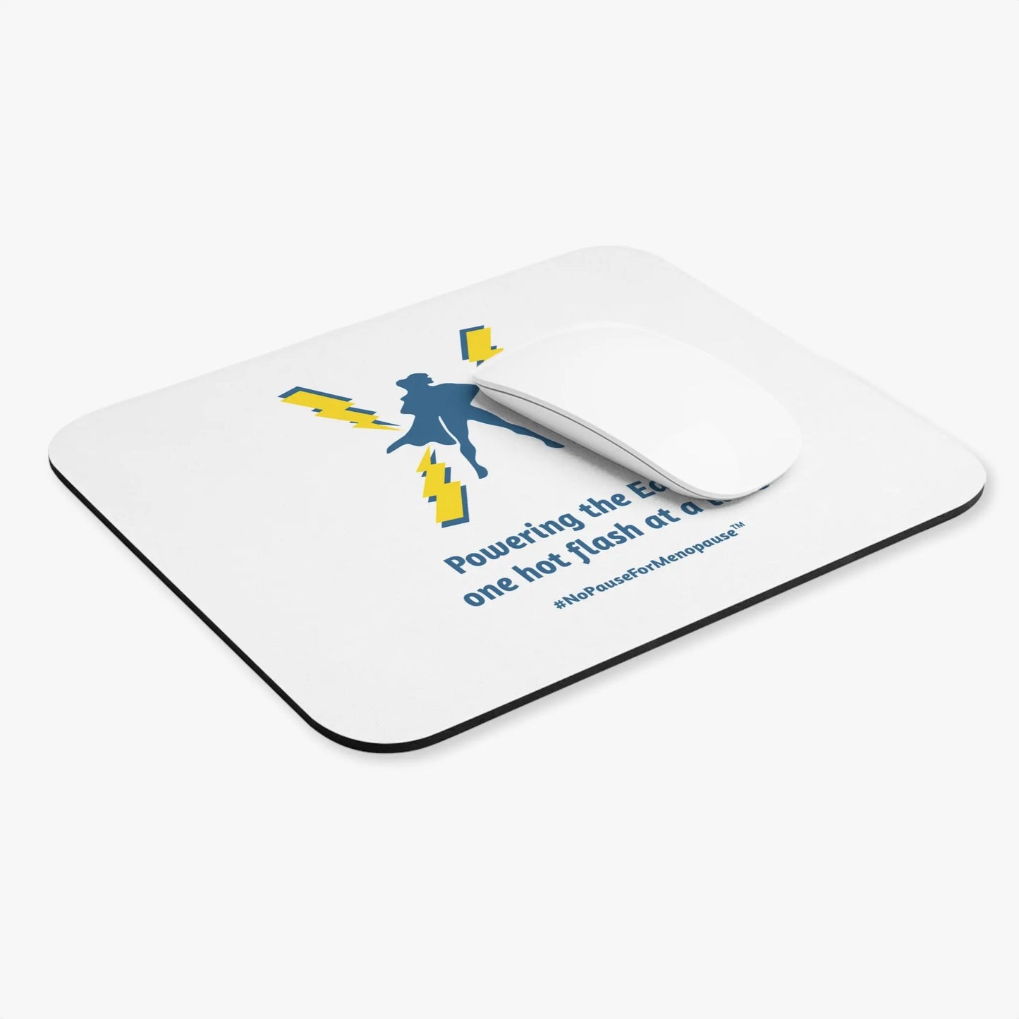 "Powering the Earth" Mouse Pad (Rectangle) Printify